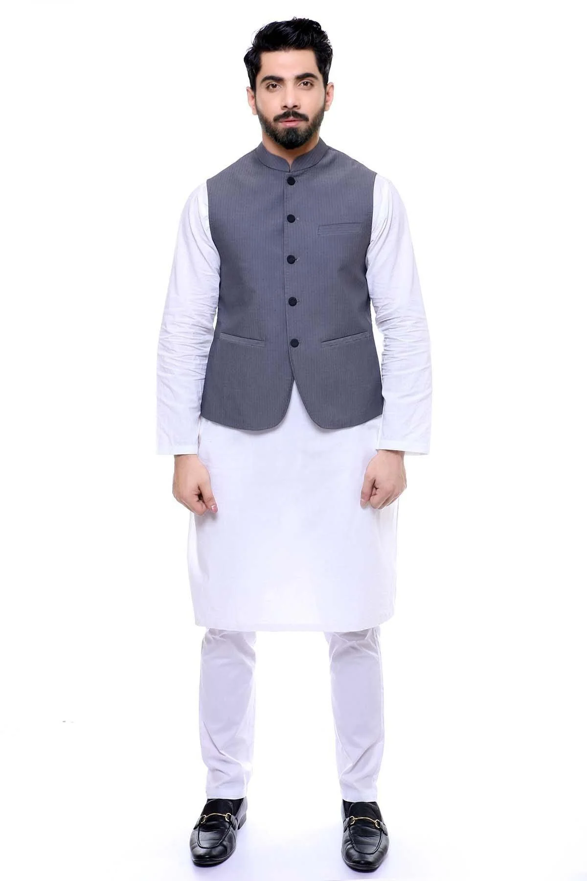 WAIST COAT DARK GREY