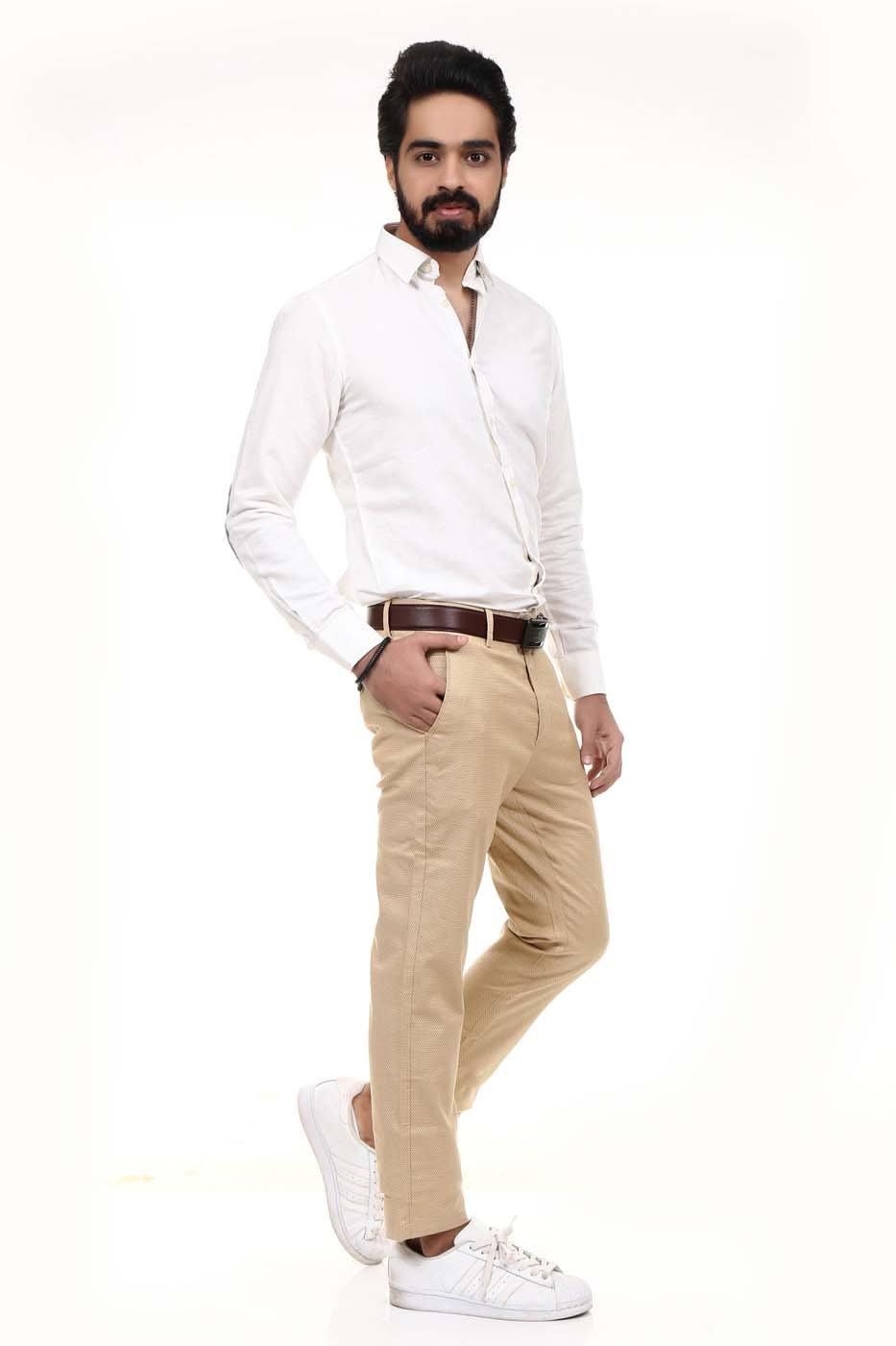 Smart Shirt Linen Off White - Image 2