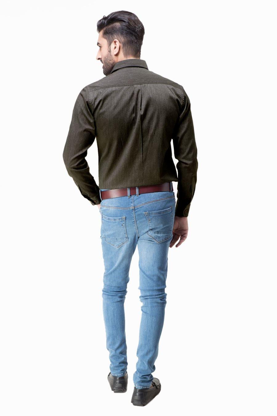SMART SHIRT Brown - Image 3