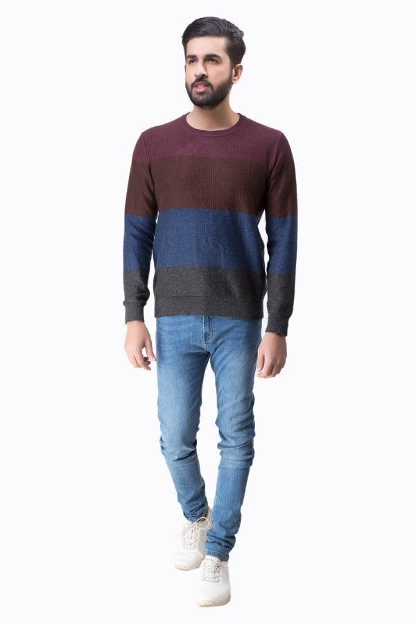 Sweater Round Neck Full sleeve Multi
