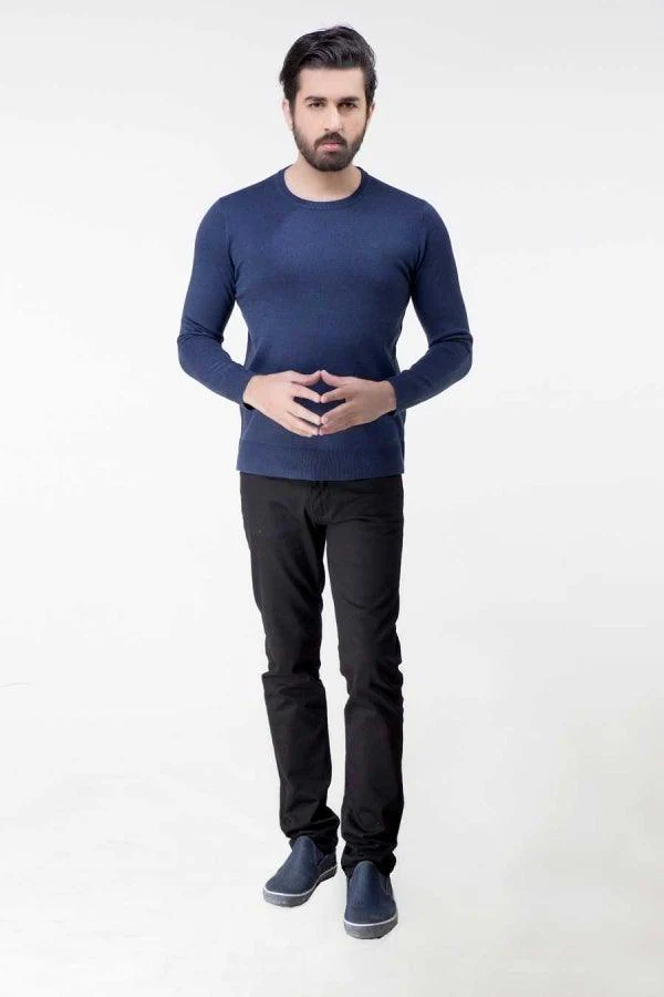 Sweater Round Neck Full sleeve Navy