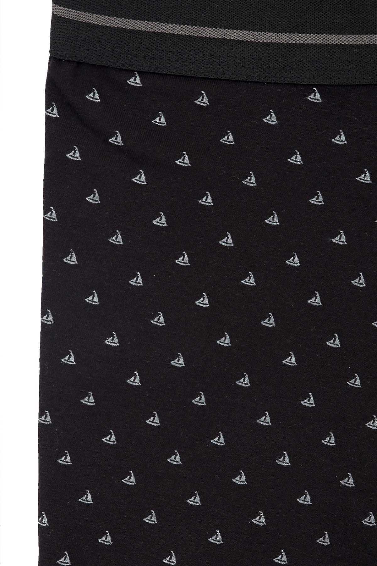 BOXER SHORT PRINT BLACK - Image 2