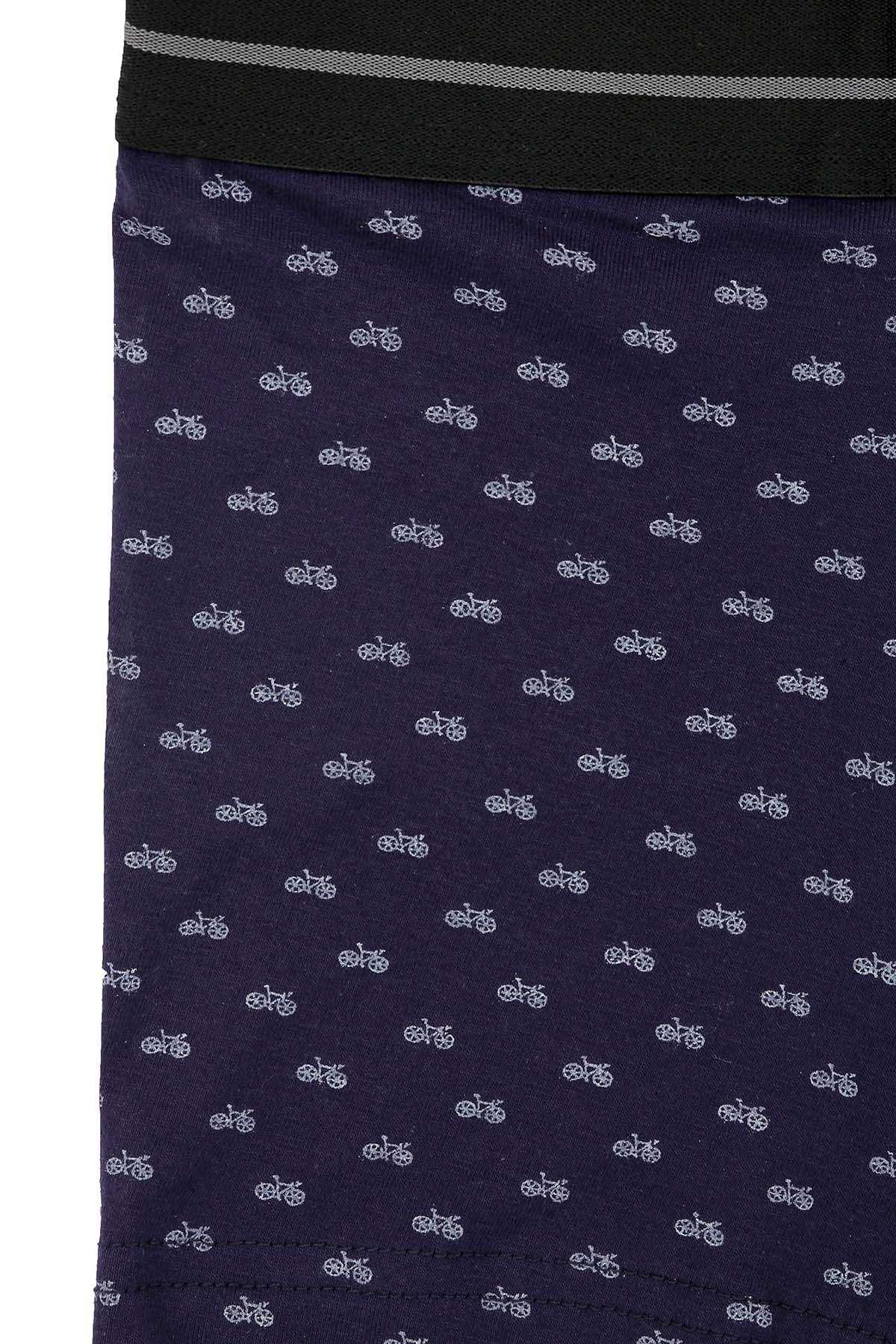 BOXER SHORT PRINT NAVY BLUE - Image 2