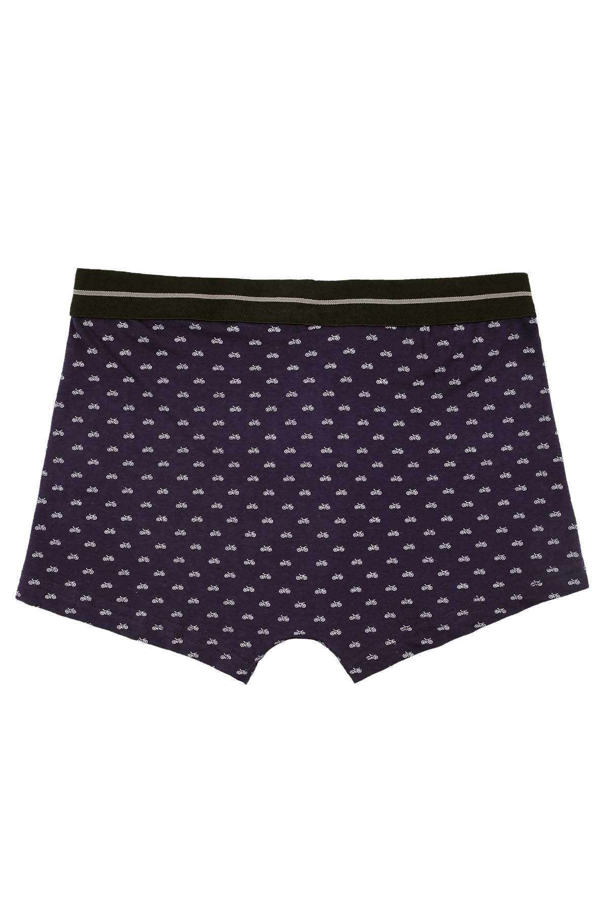 BOXER SHORT PRINT NAVY BLUE - Image 3