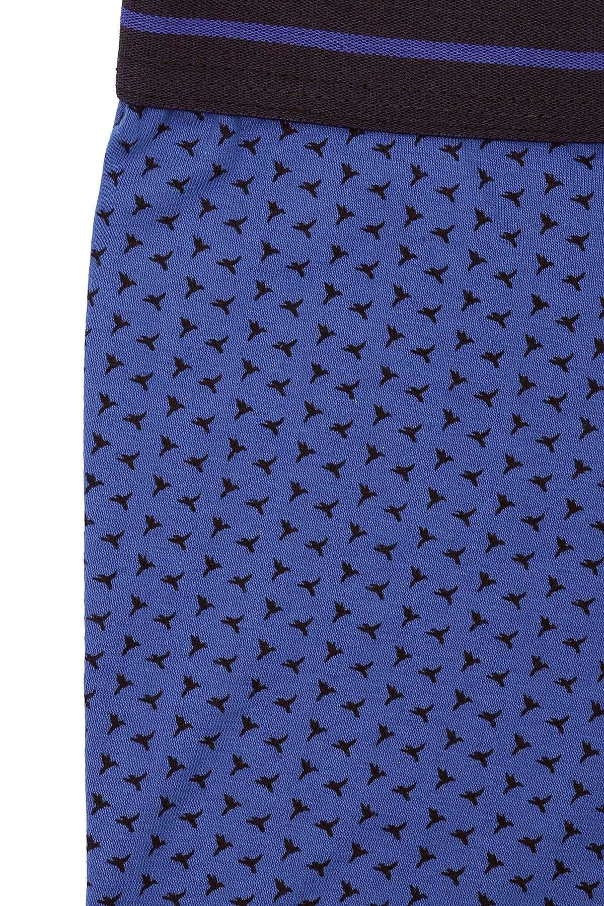BOXER SHORT PRINT ROYAL BLUE - Image 2