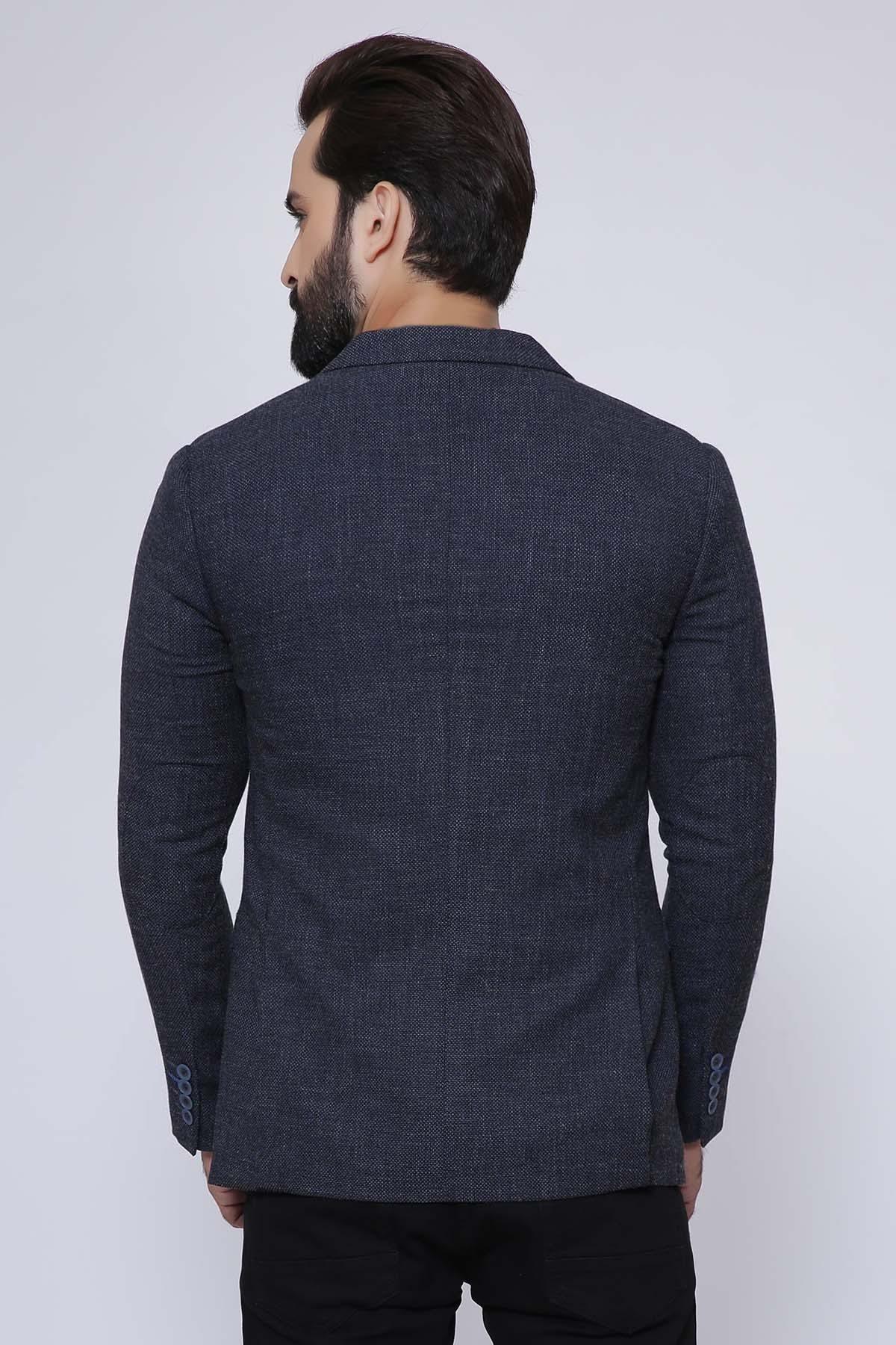 CASUAL COAT 2 BUTTON SLIM FIT NAVY - Image 2