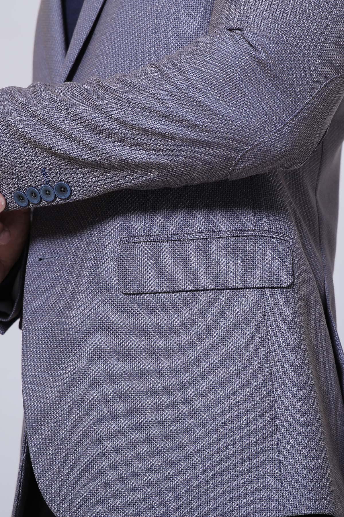 CASUAL COAT 2 BUTTON SLIM FIT SKY BLUE - Image 4