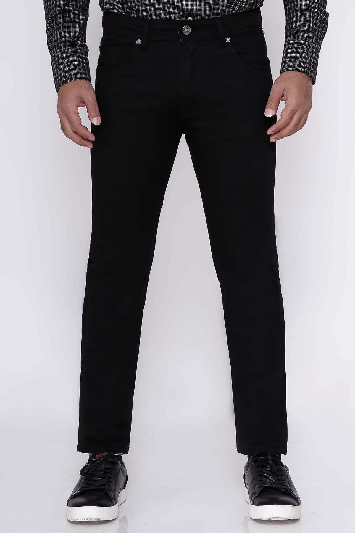 C PANT 5 POCKET SLIM FIT BLACK
