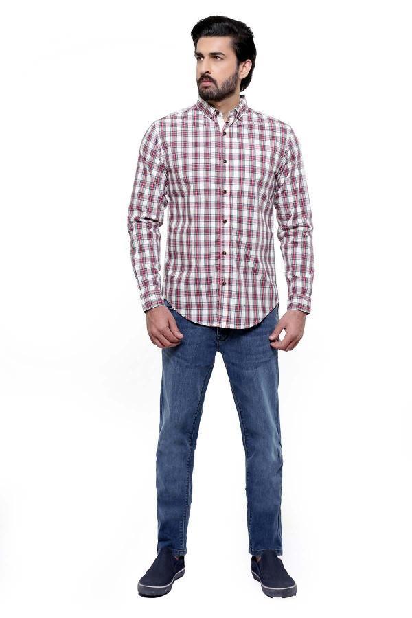 CASUAL SHIRT FULL SLEEVE MULTI SLIM FIT