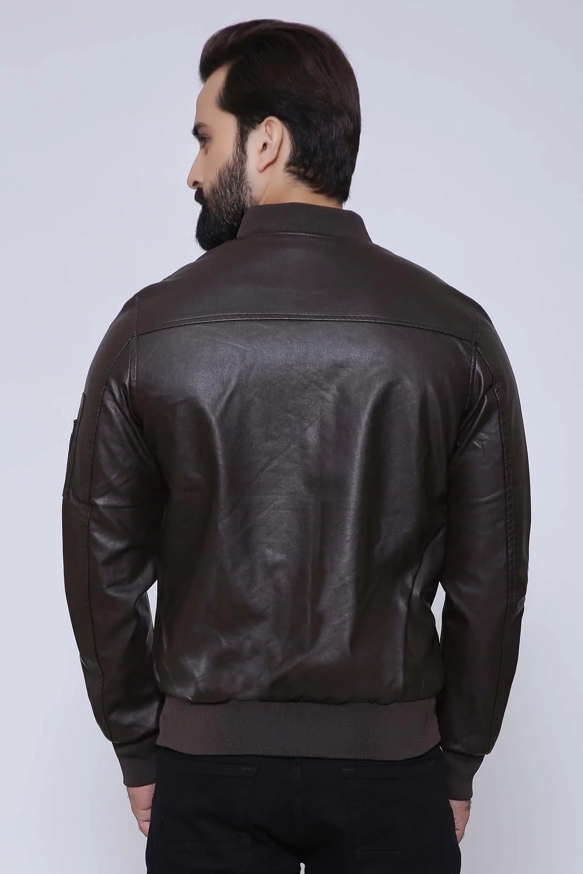 JACKET FULL SLEEVE BROWN - Image 2