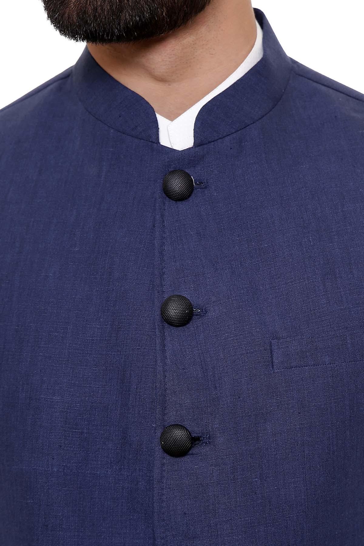 WAISTCOAT NAVY BLUE - Image 3