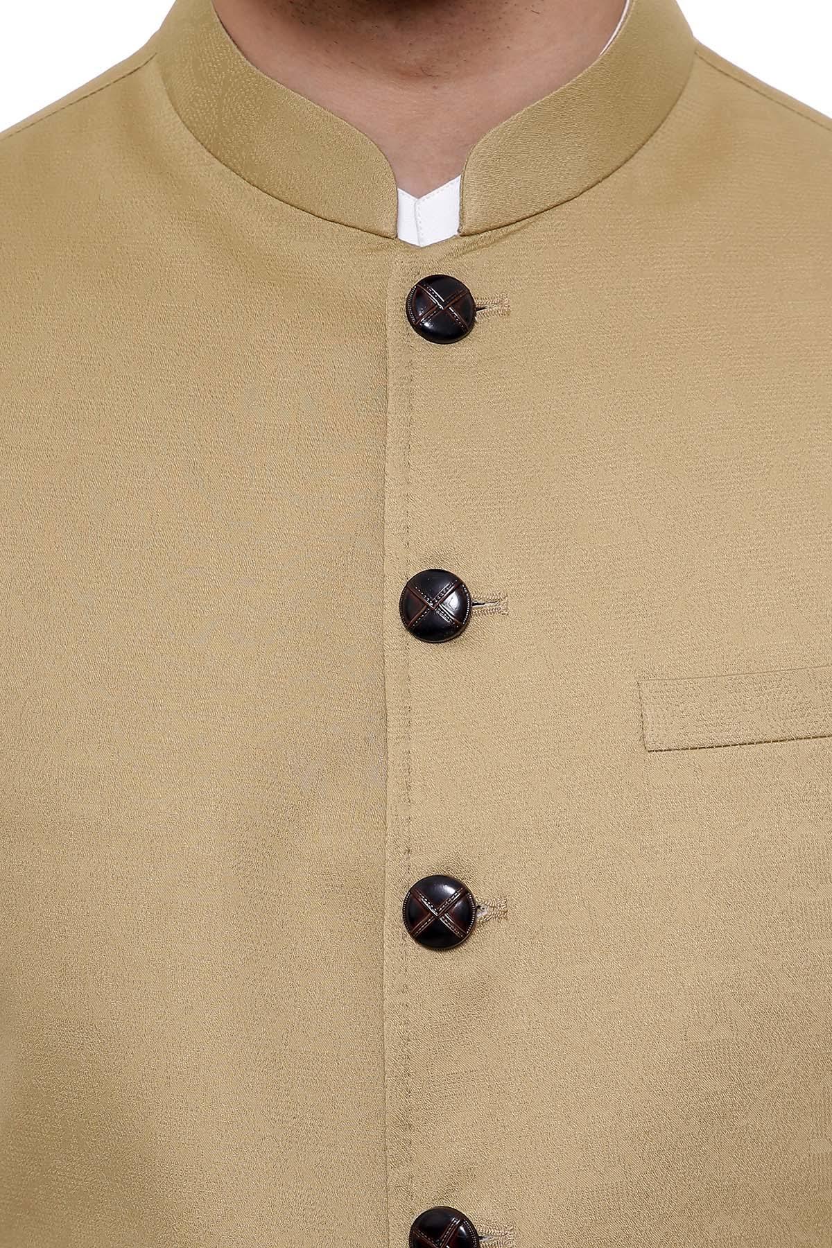 WAISTCOAT DARK KHAKI - Image 3