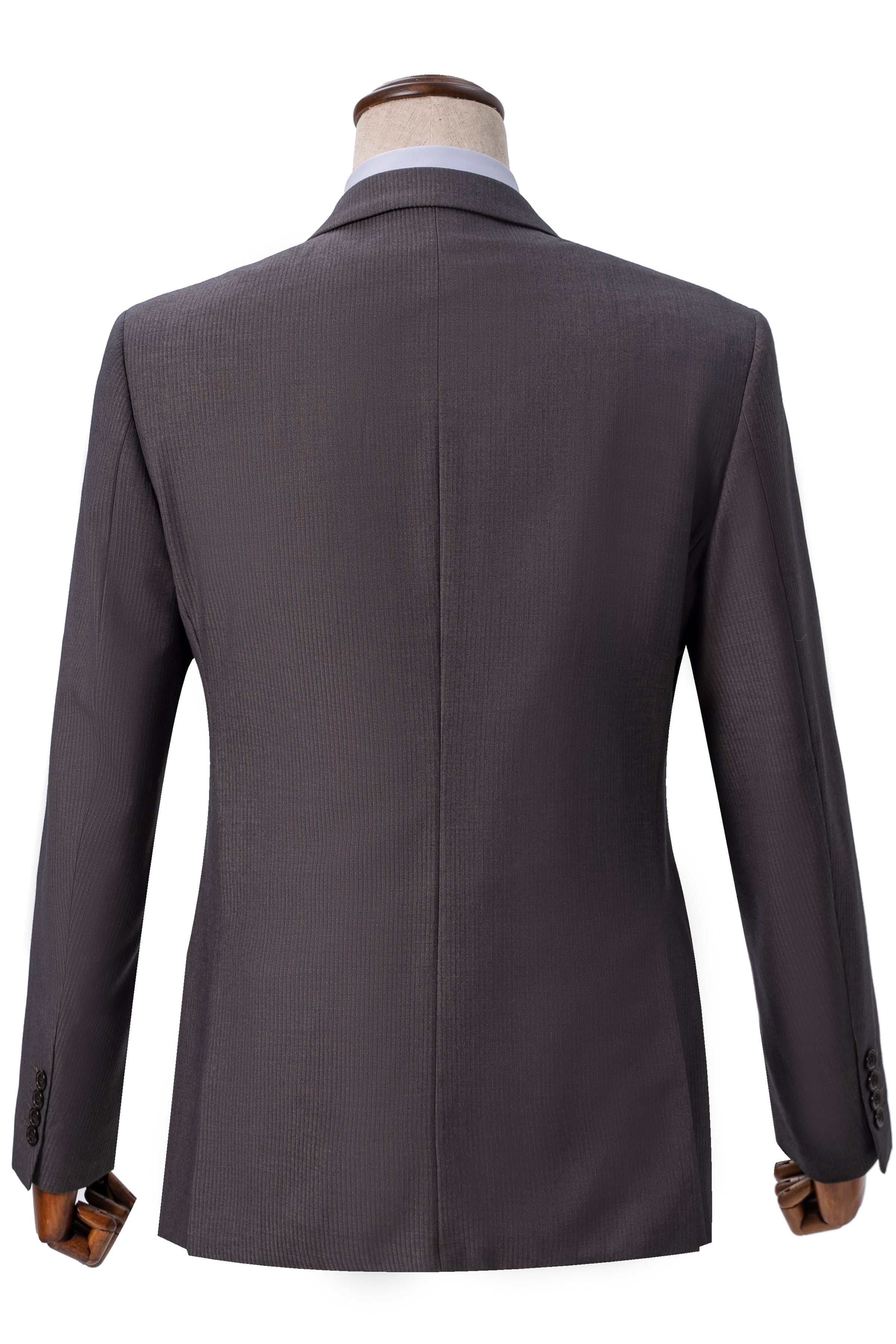 TWO PIECE SUIT BROWN - Image 2