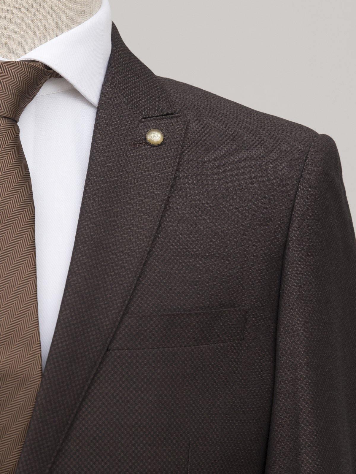2 PIECE SUIT BROWN - Image 3