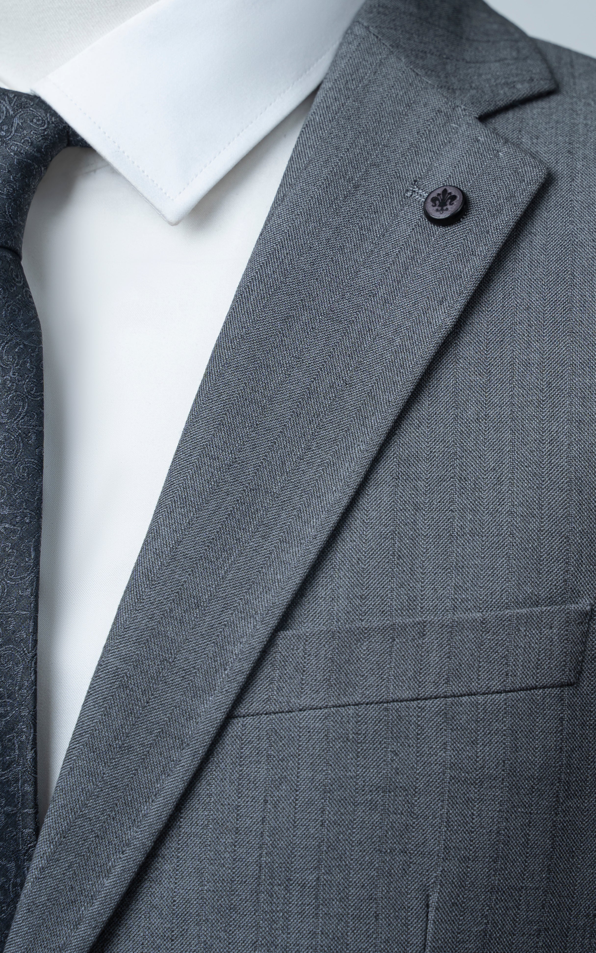 2 PIECE SUIT GREY - Image 3