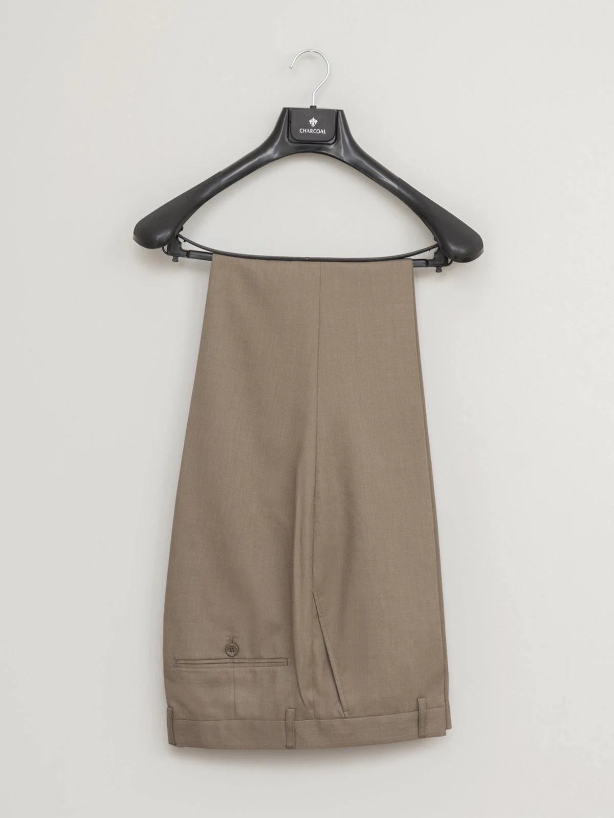 2 PIECE SUIT LIGHT BROWN - Image 2