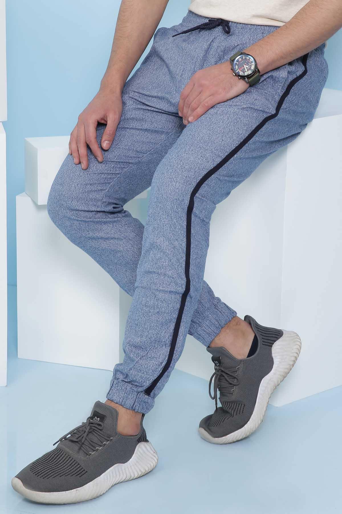 CASUAL TROUSER  SLIM FIT BLUE - Image 2