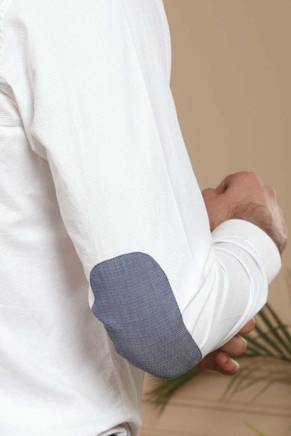SMART SHIRT FULL SLEEVE SLIM FIT WHITE - Image 4