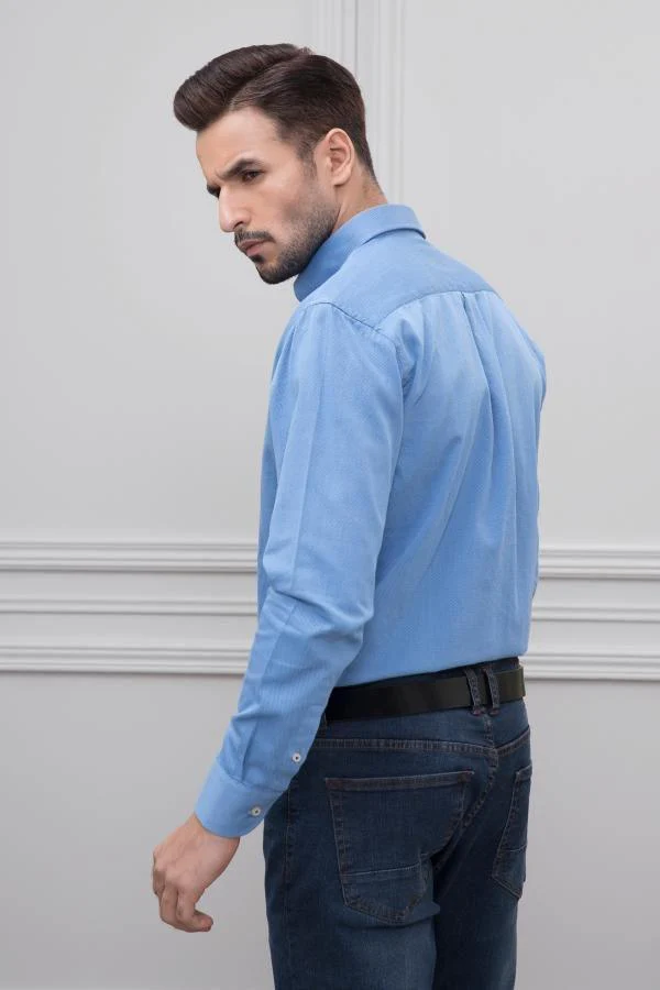 SMART SHIRT FULL SLEEVE SKY BLUE - Image 2