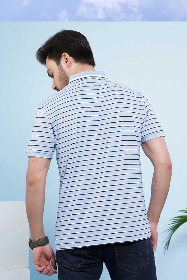 EXCLUSIVE T SHIRT SKY BLUE - Image 2