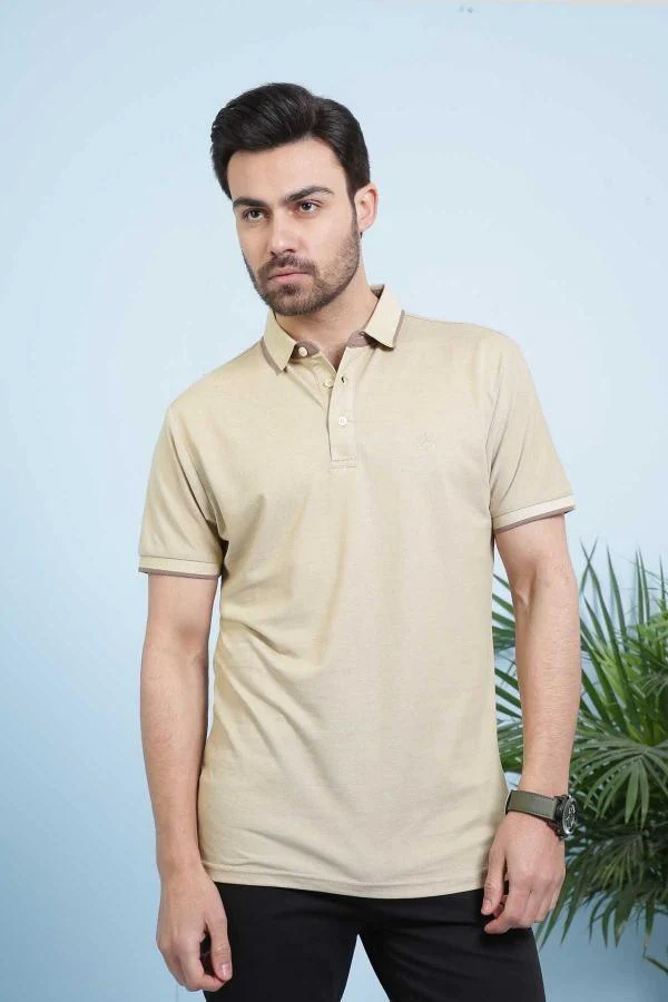 T SHIRT POLO KHAKI