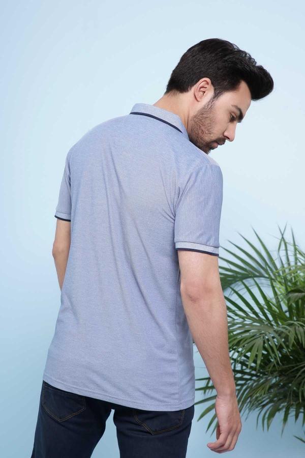 T SHIRT POLO SKY BLUE - Image 2