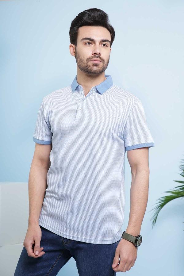 POLO SHIRT SKY WHITE