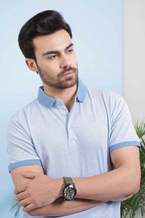 POLO SHIRT SKY WHITE - Image 2