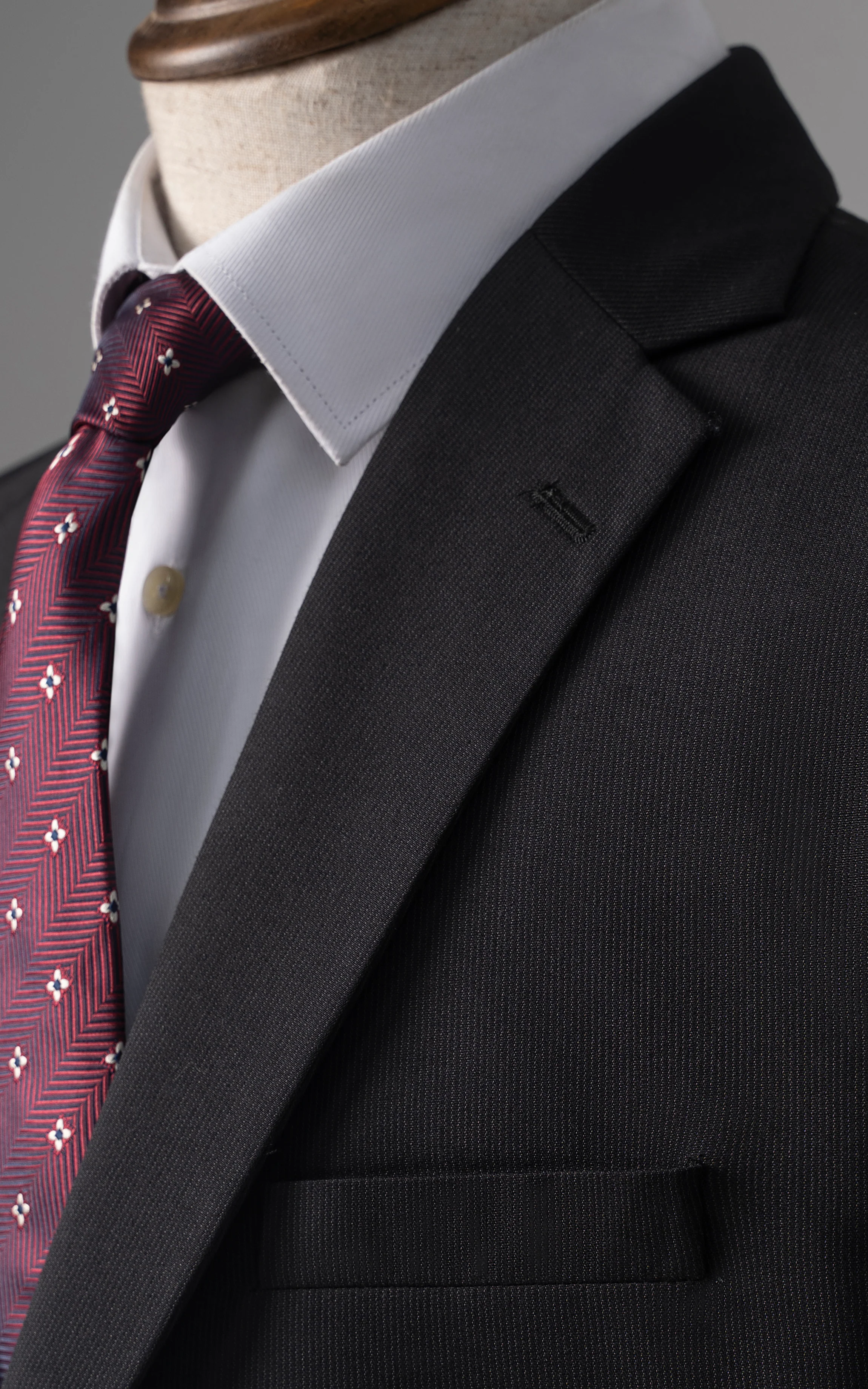 3 PIECE SUIT BLACK - Image 3