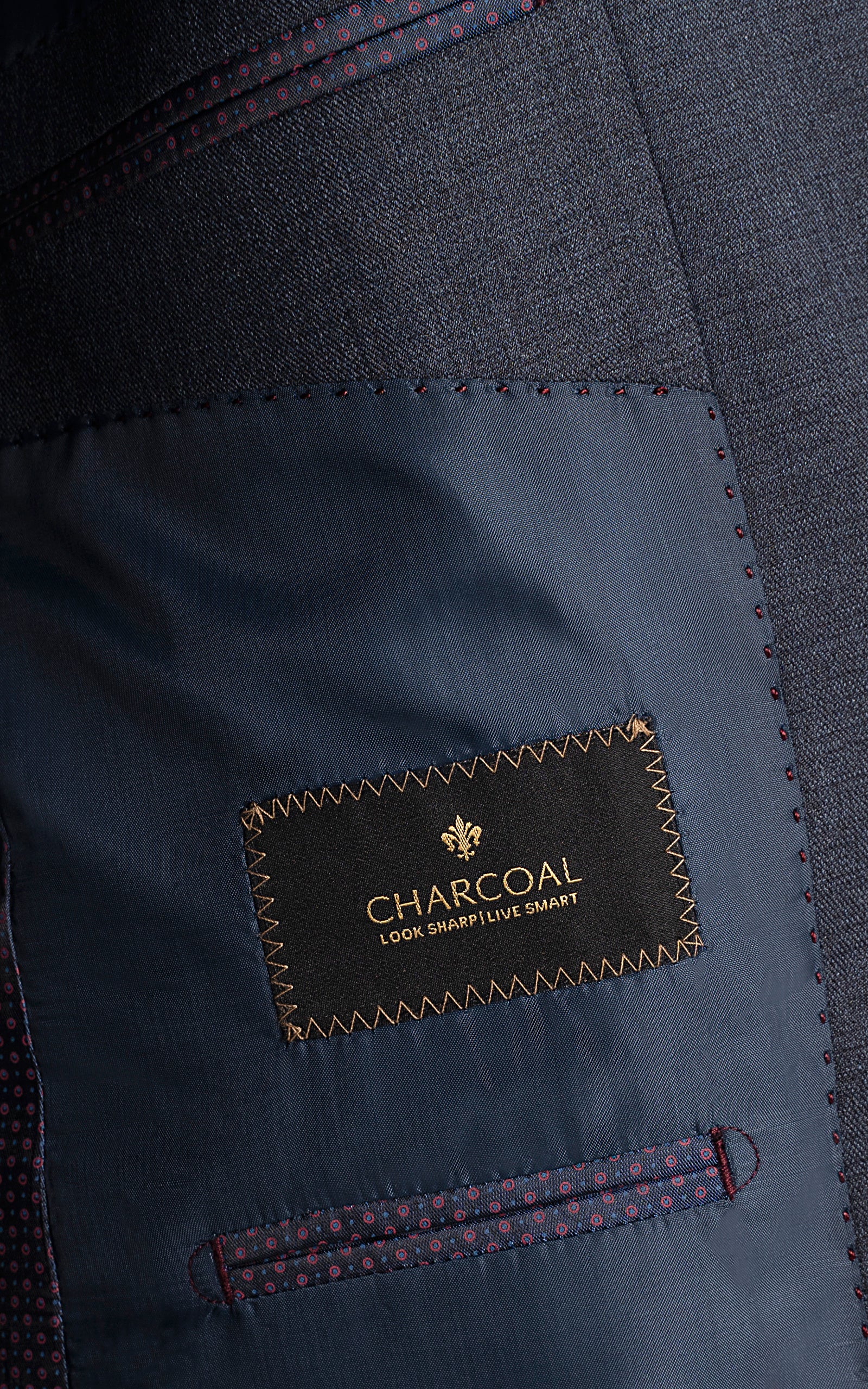 3 PIECE SUIT BLUE - Image 4
