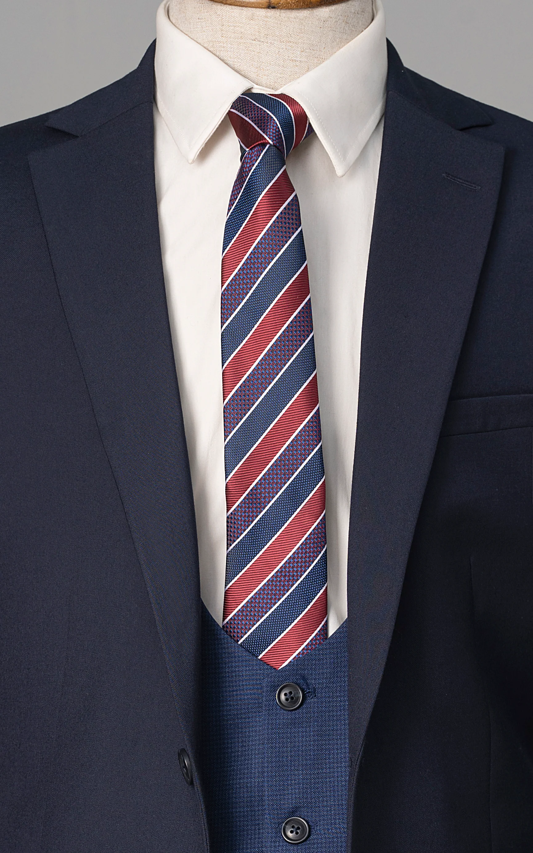 3 PIECE SUIT NAVY - Image 2