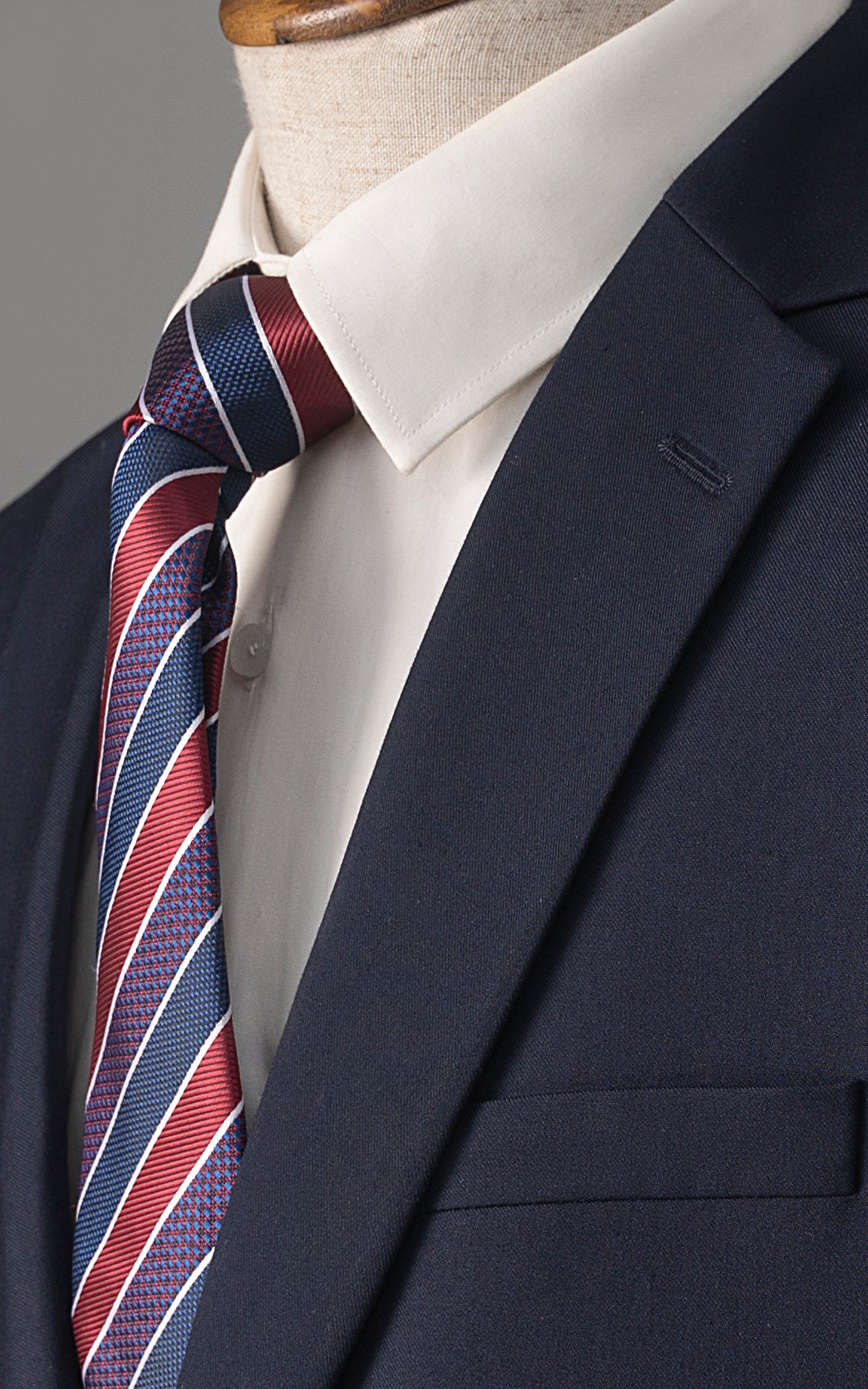 3 PIECE SUIT NAVY - Image 4