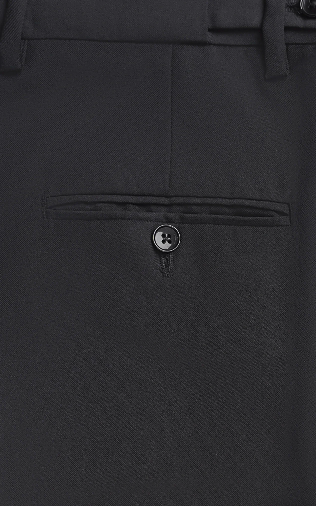 Adjustable Waist Dress Pant Black - Image 3