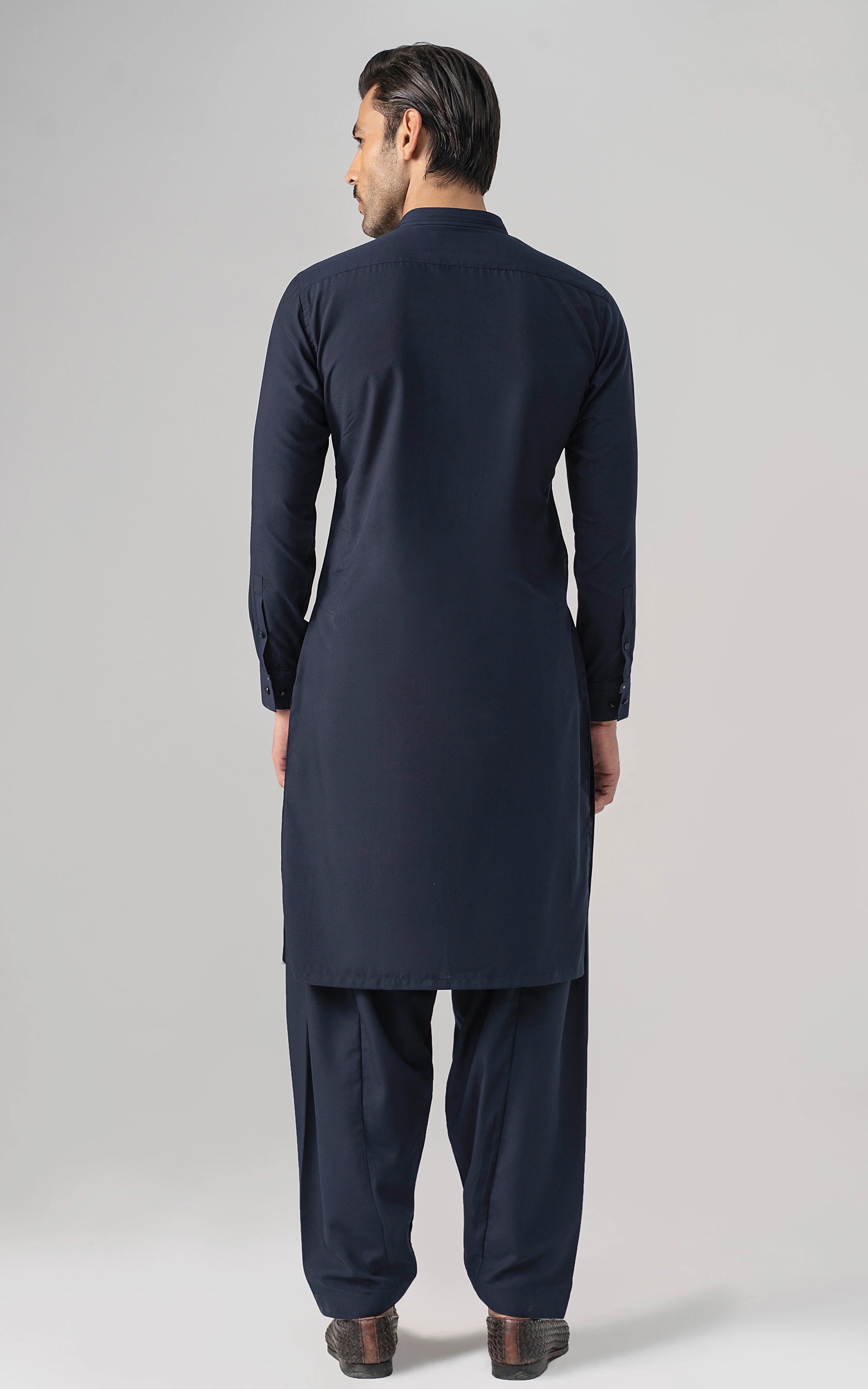 BLENDED WASH & WEAR - CLASSIC COLLECTION NAVY - Image 3