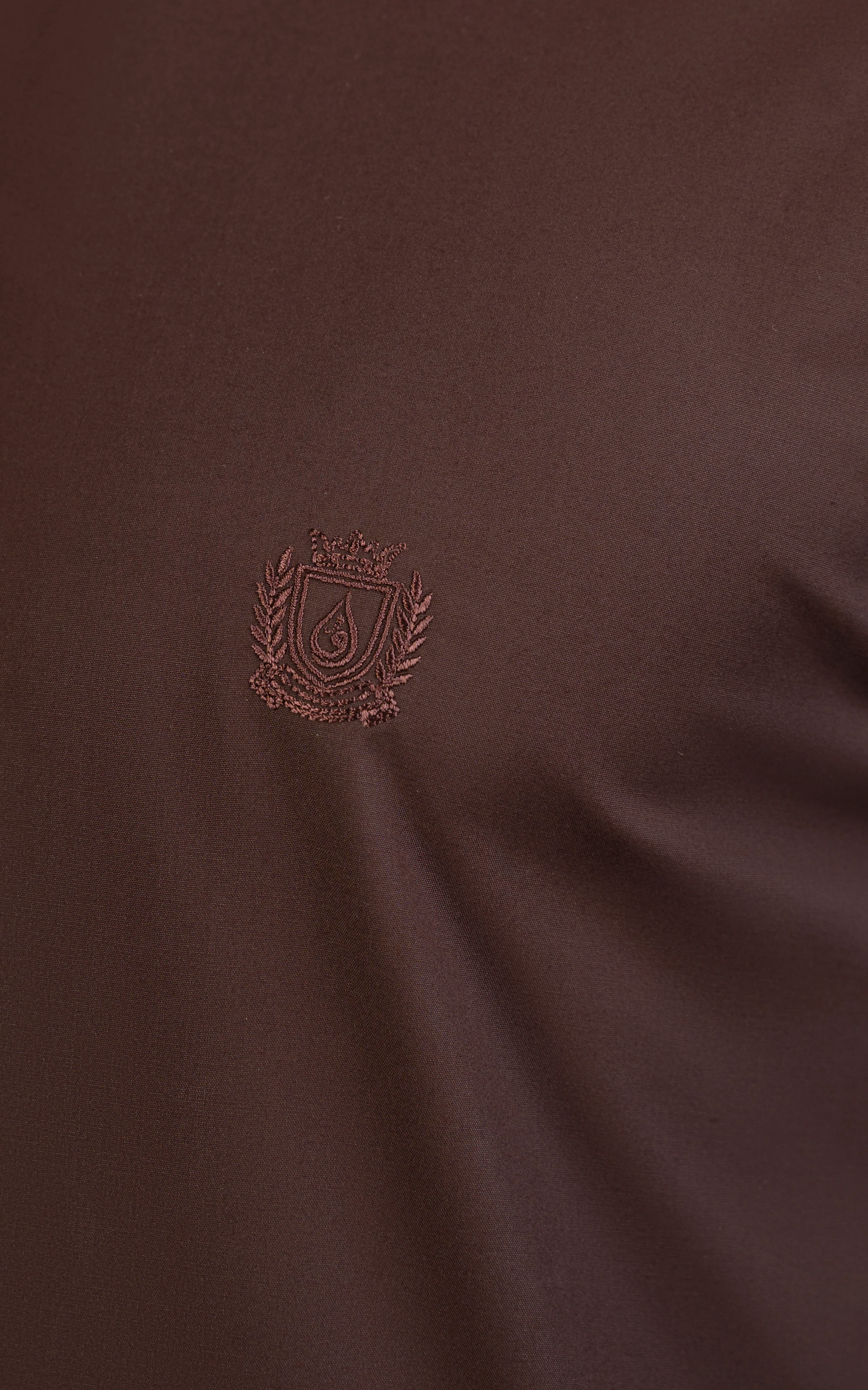BLENDED KAMEEZ SHALWAR - SIGNATURE COLLECTION DARK BROWN - Image 6