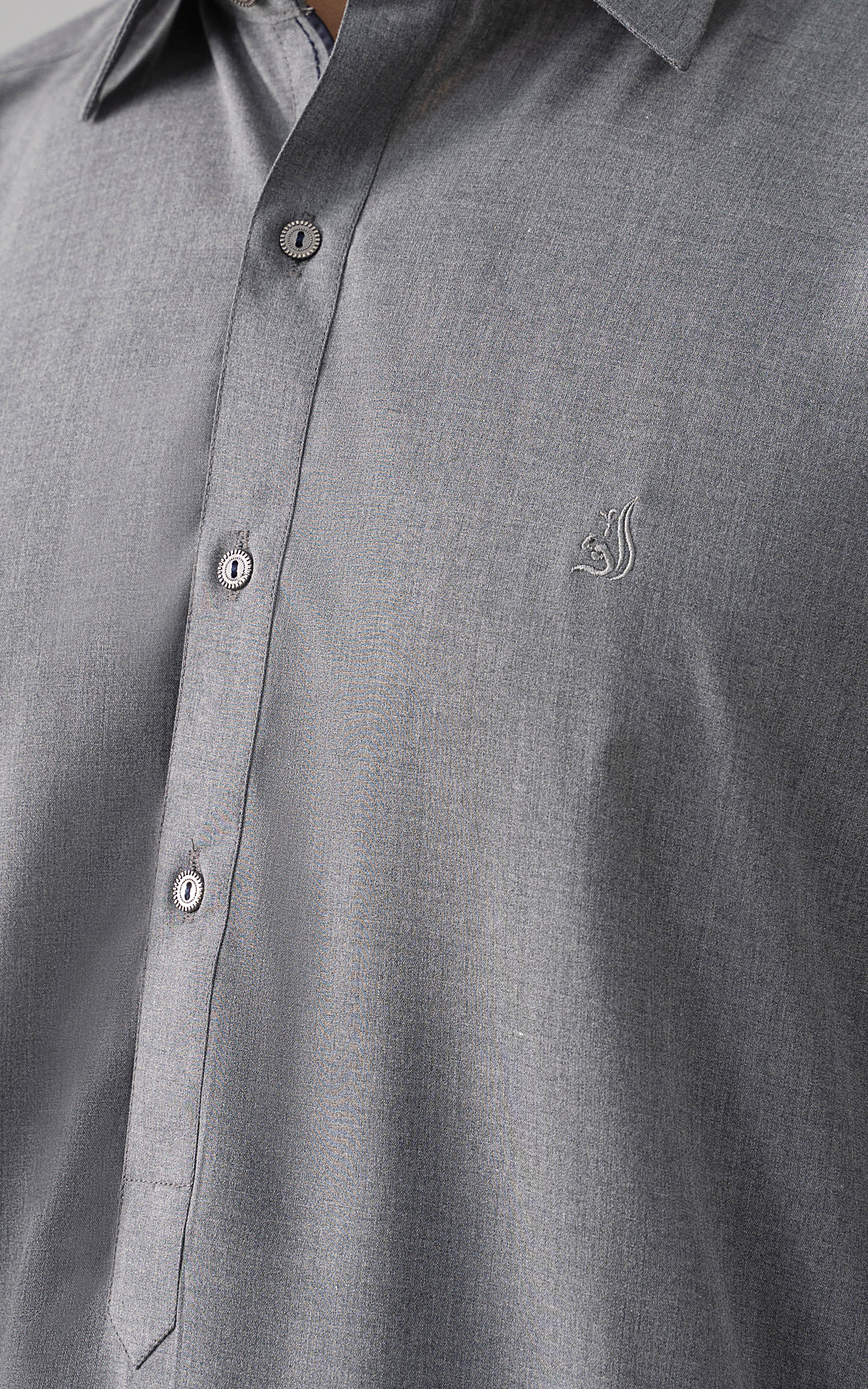 BLENDED WASH & WEAR - CLASSIC COLLECTION GREY MELANGE - Image 2