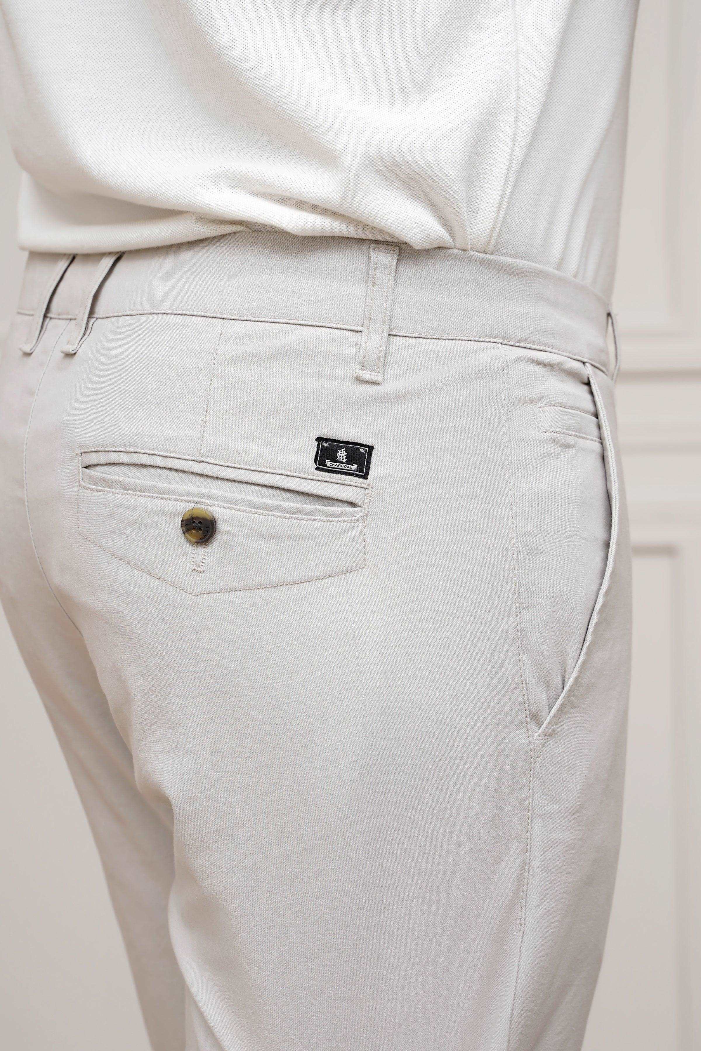 C PANT CROSS POCKET BEIGE - Image 4
