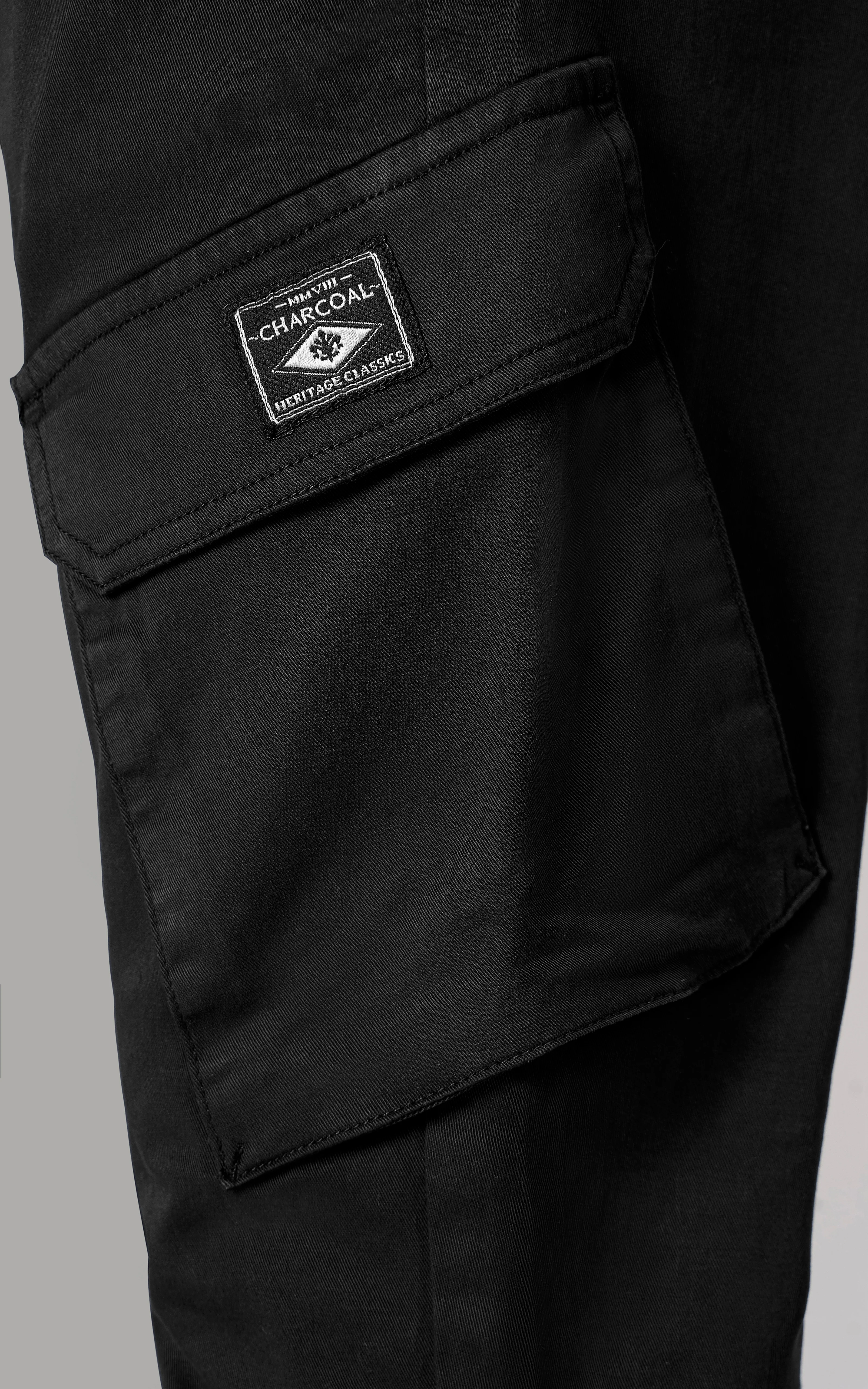 CARGO TROUSER BLACK - Image 5