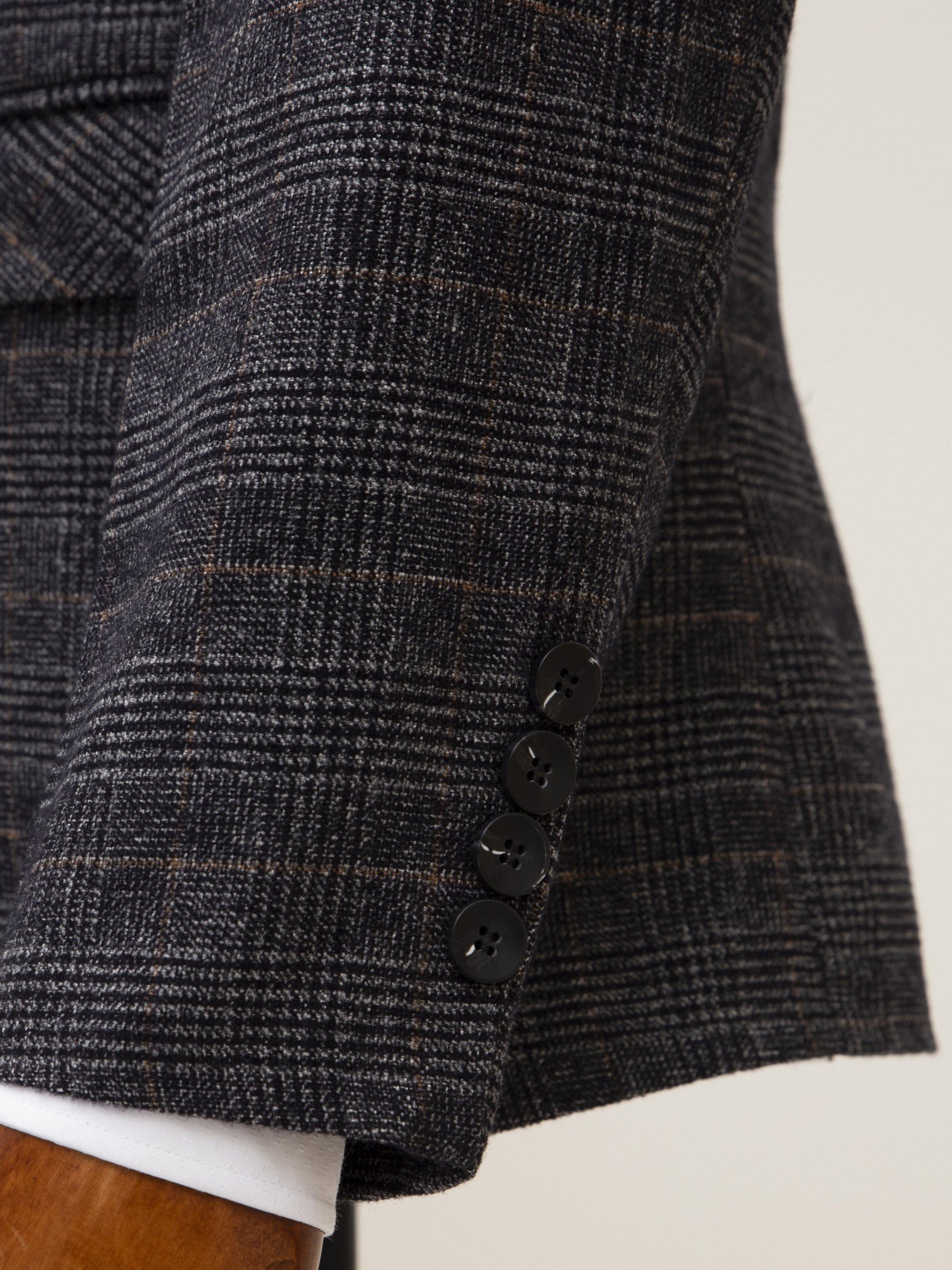 CASUAL COAT 2 BUTTON GREY - Image 4
