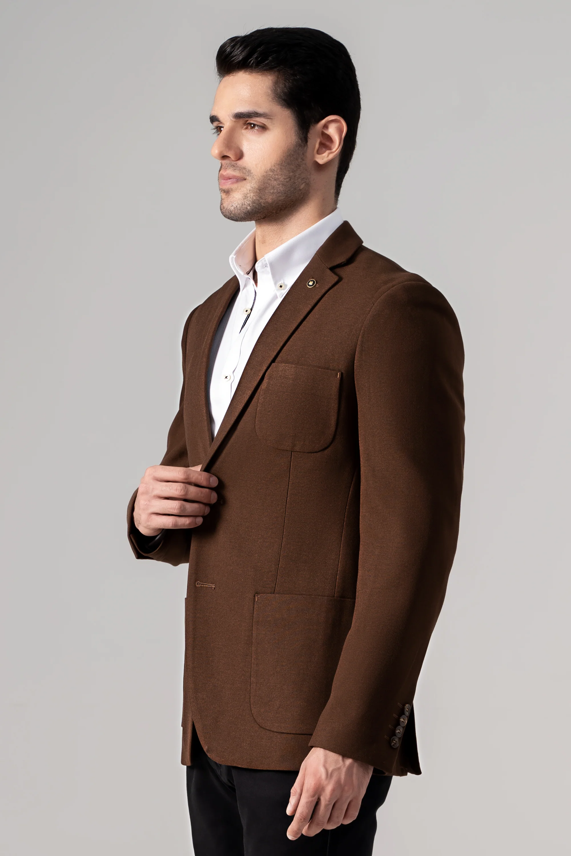 CASUAL COAT BROWN - Image 3