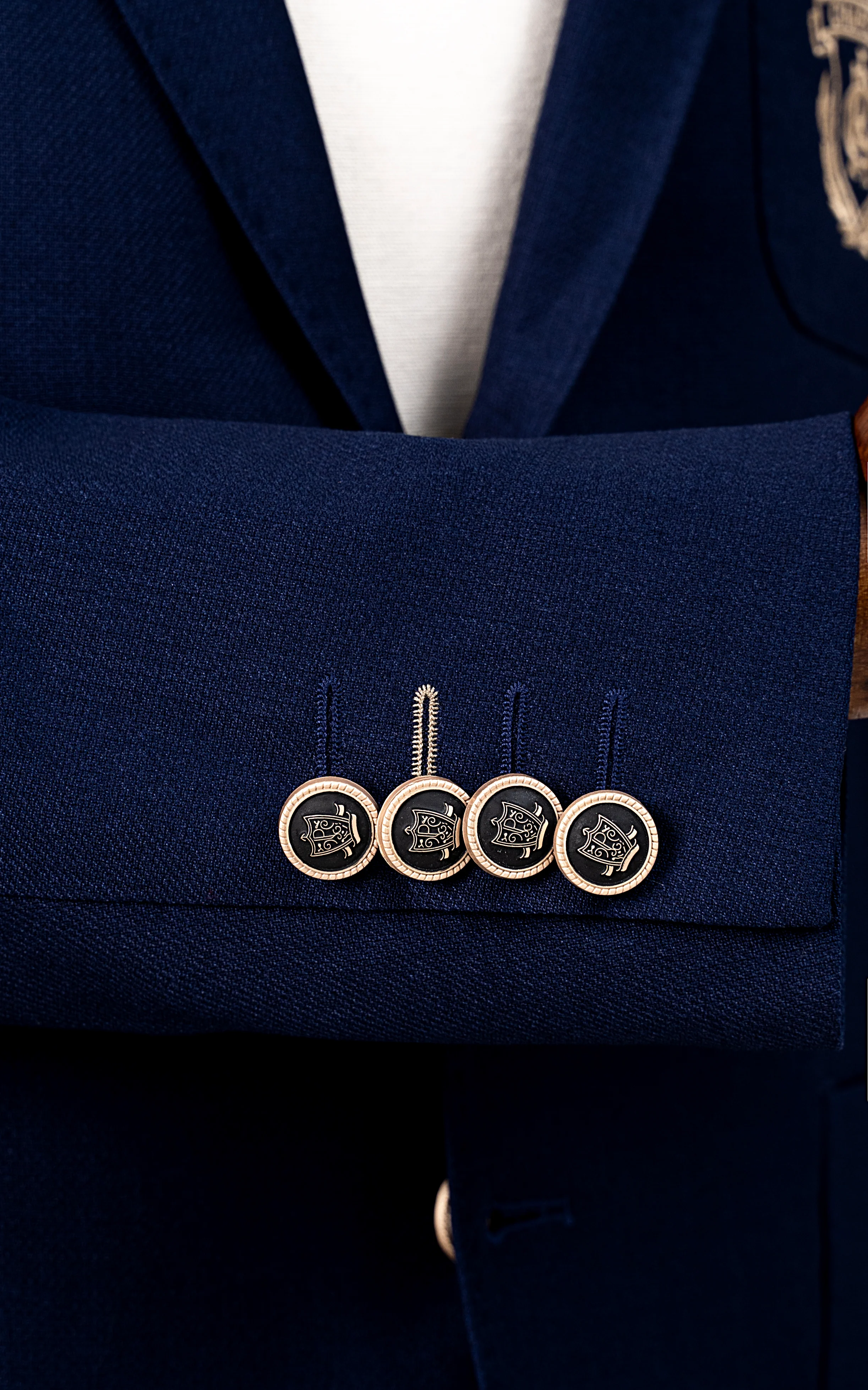 CASUAL COAT DARK BLUE - Image 4