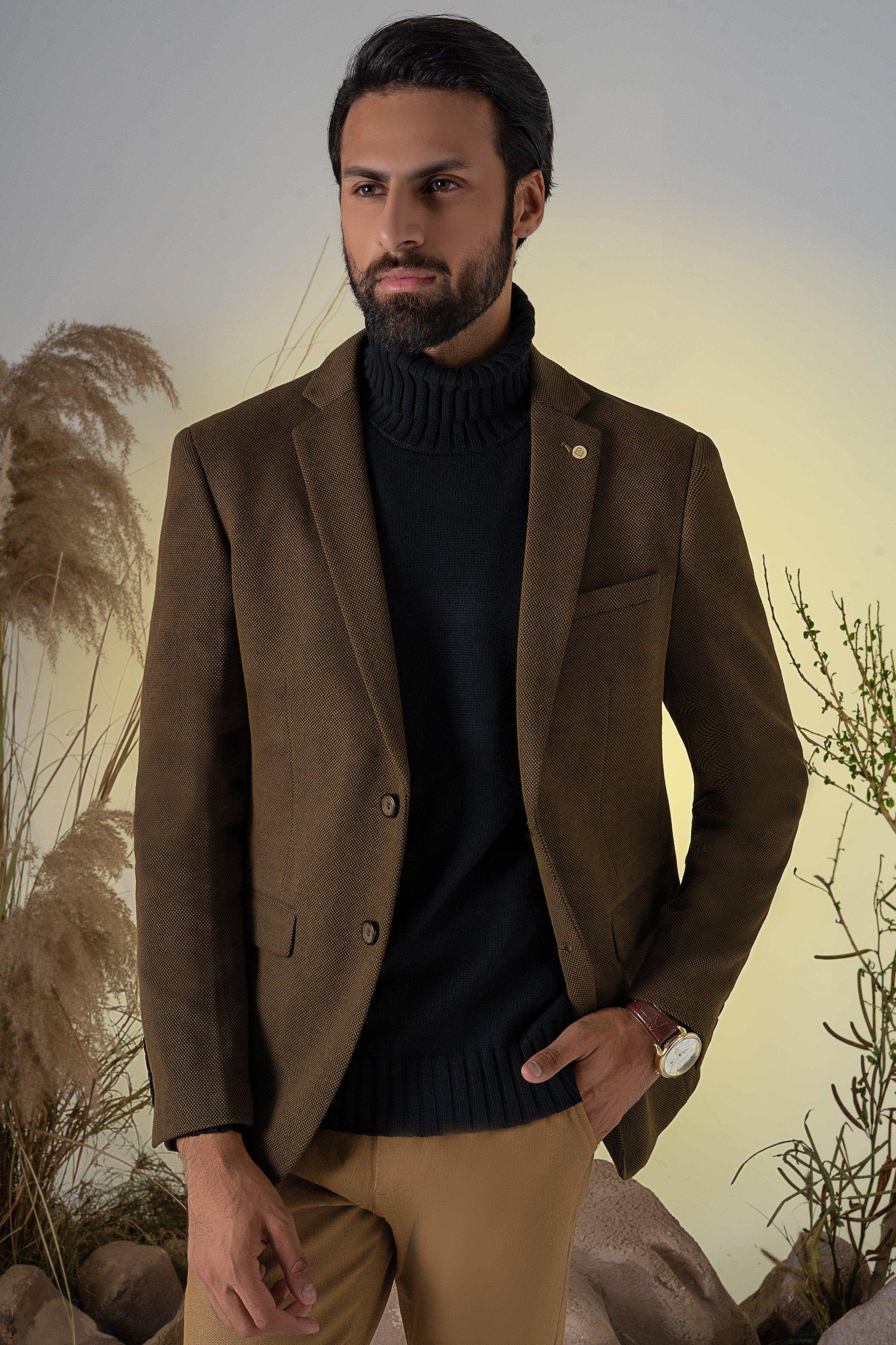CASUAL COAT DARK OLIVE - Image 2