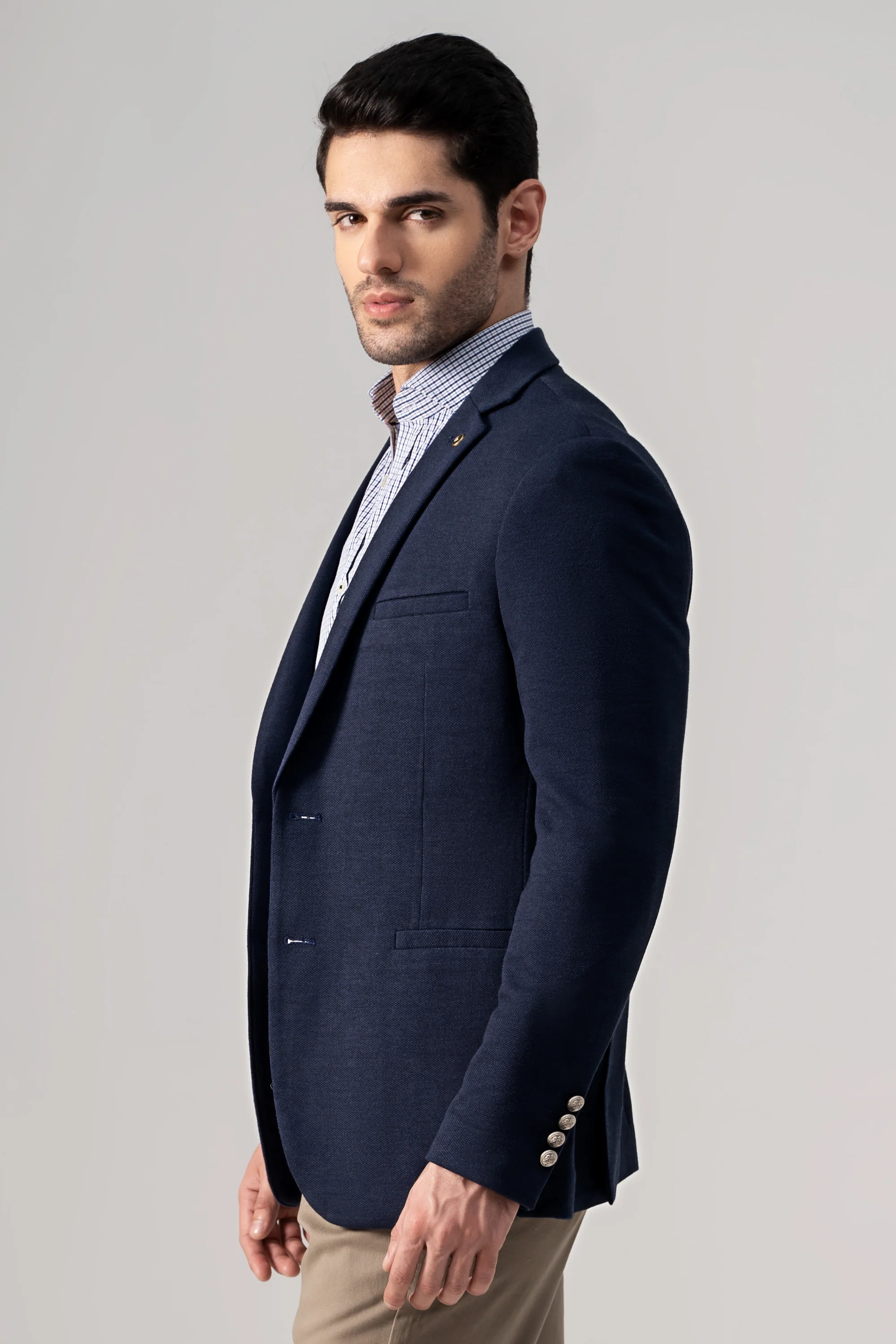 CASUAL COAT NAVY - Image 3