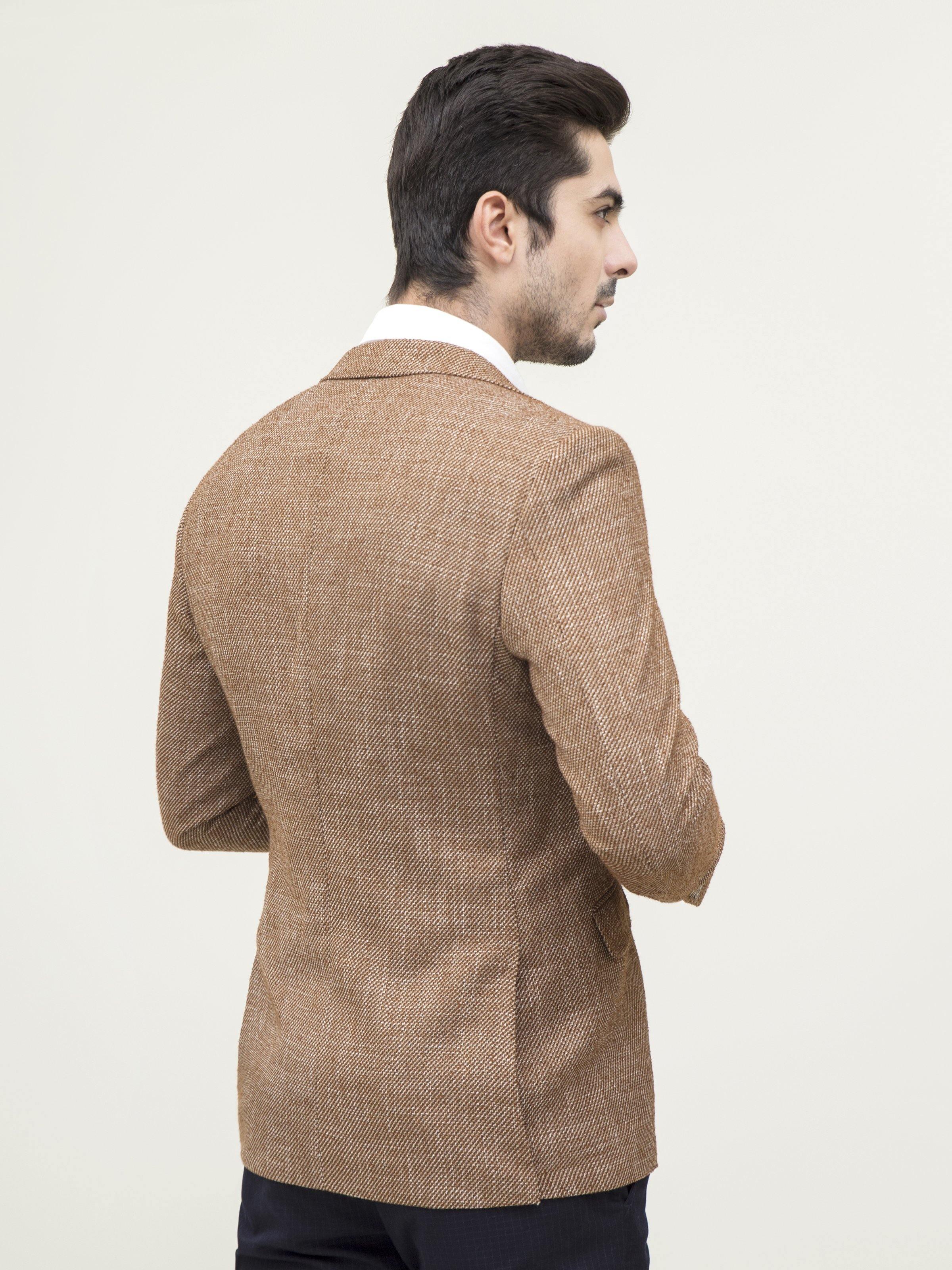 CASUAL COAT SLIM FIT BROWN - Image 3