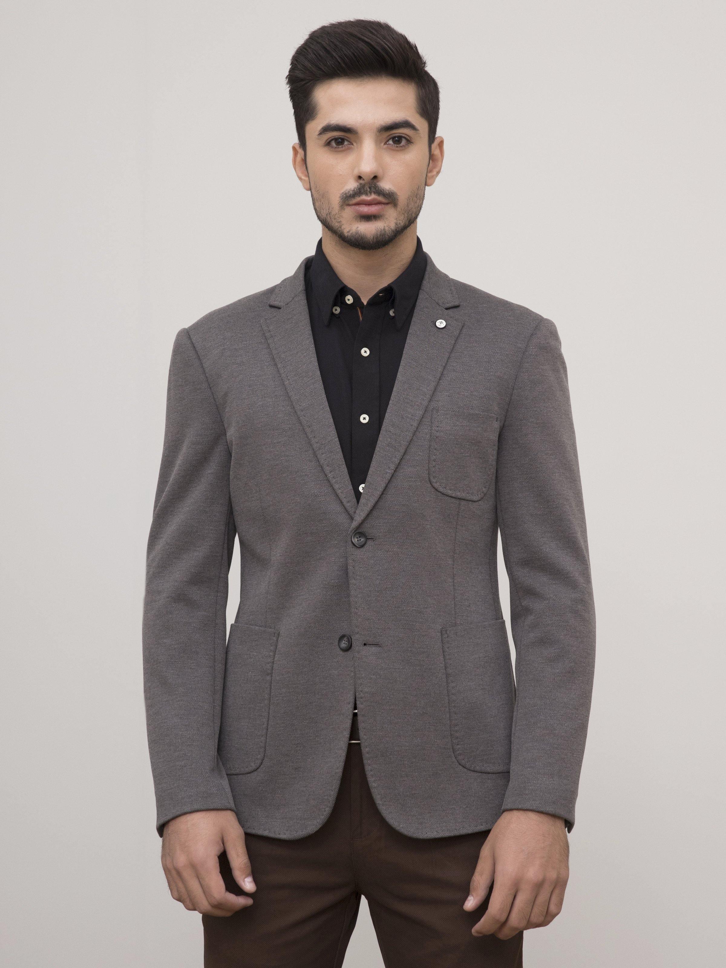 CASUAL COAT SLIM FIT GREY - Image 5