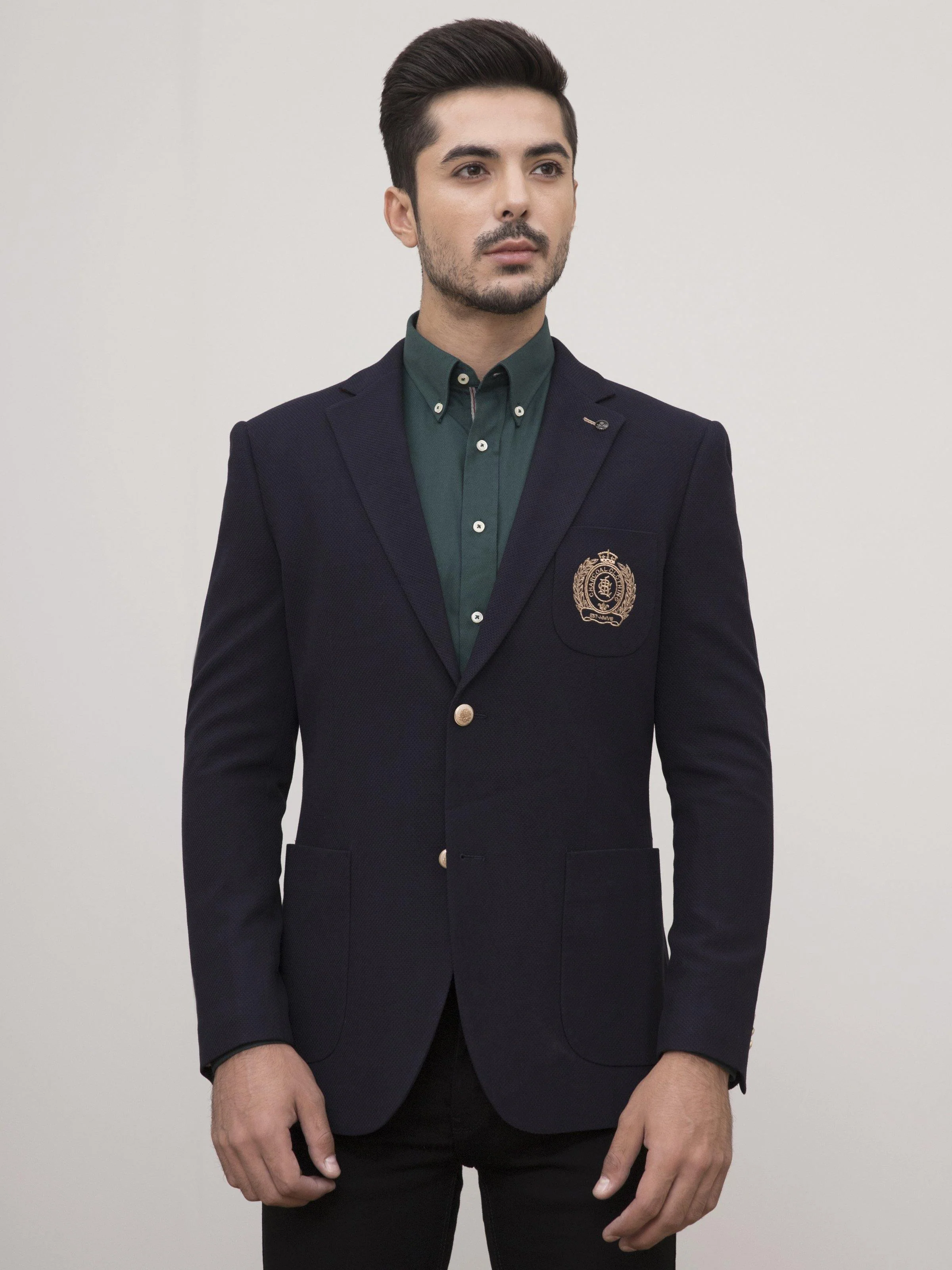 CASUAL COAT SLIM FIT NAVY - Image 4