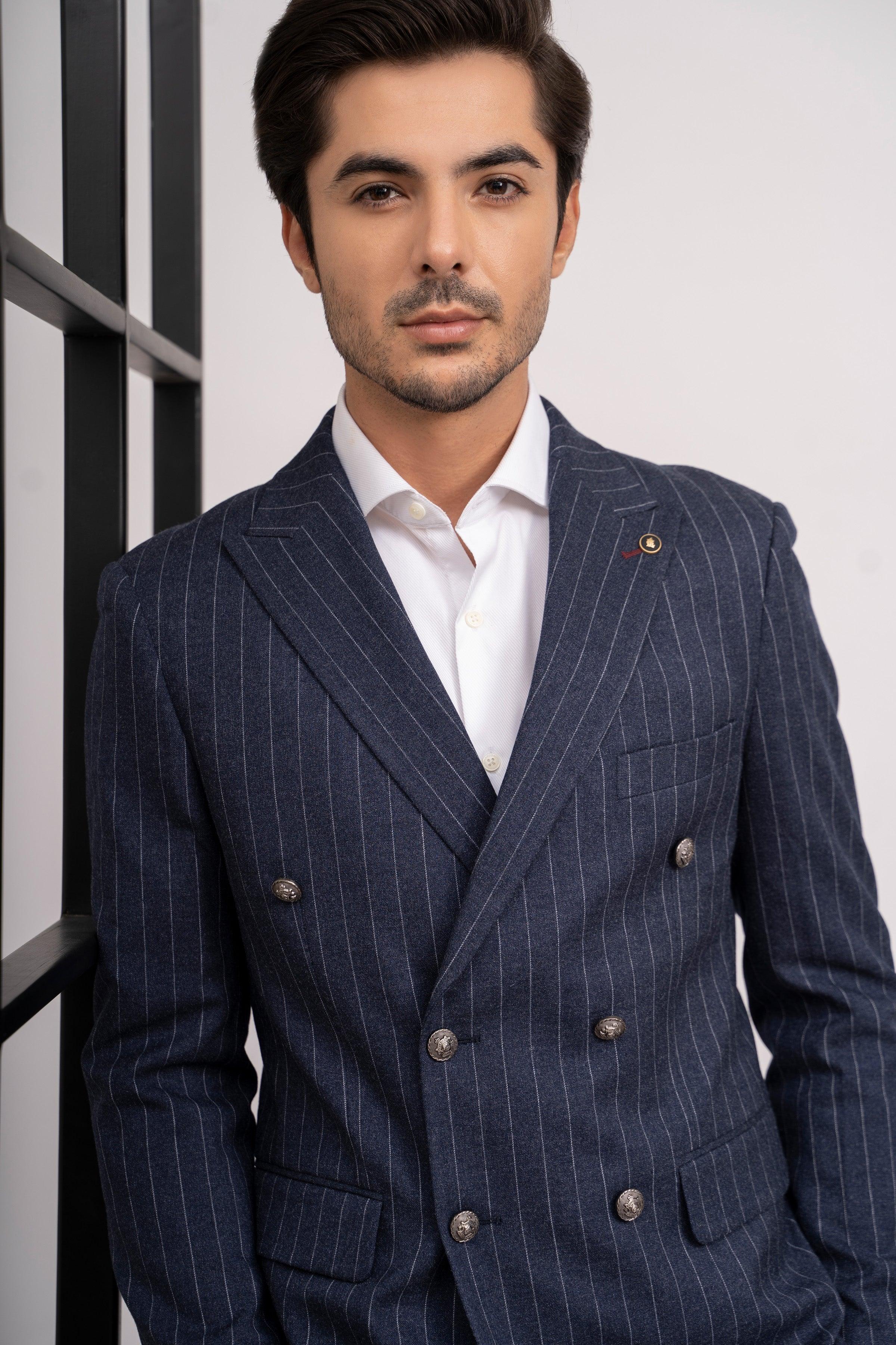 CASUAL COAT SLIM FIT NAVY - Image 2