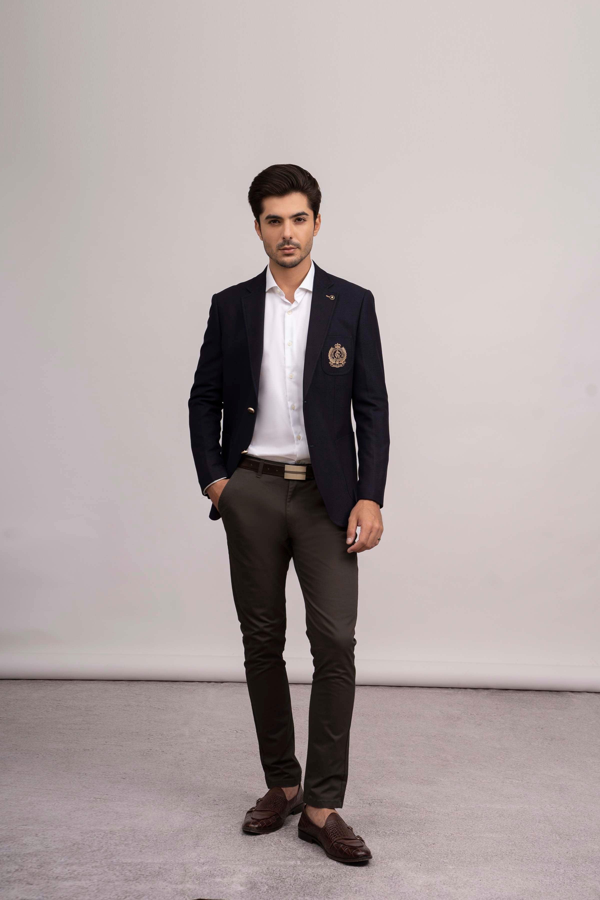 CASUAL COAT SLIM FIT NAVY - Image 2