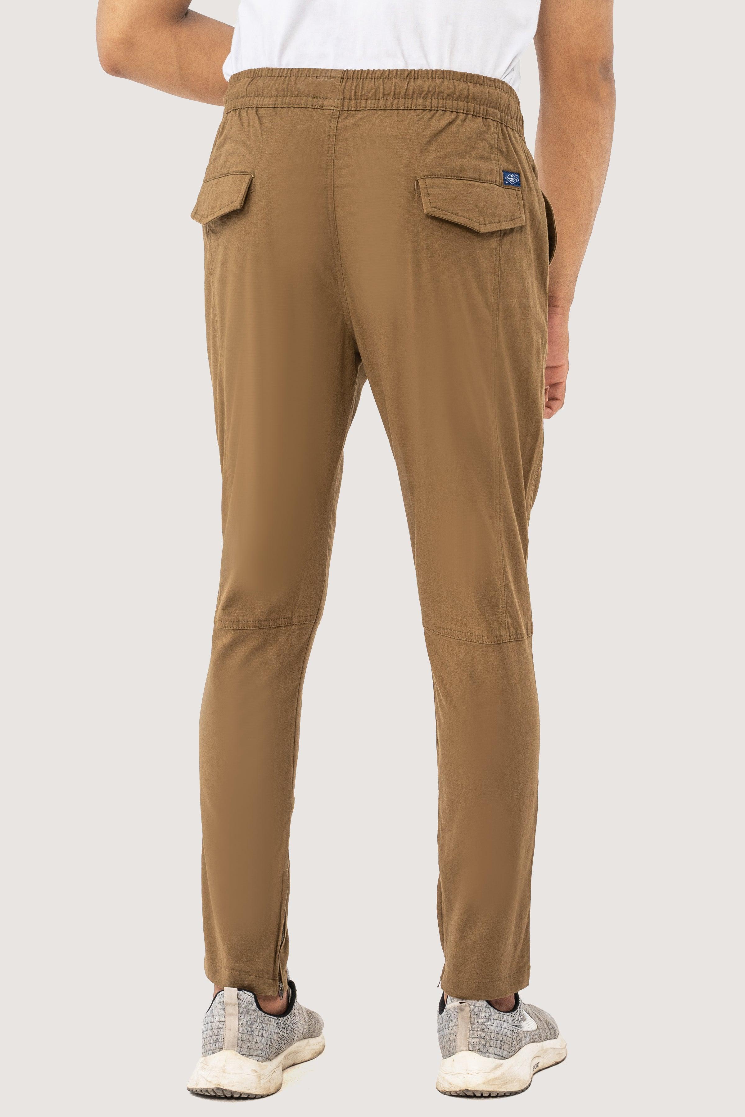 CASUAL RIPSTOP TROUSER DARK KHAKI - Image 3