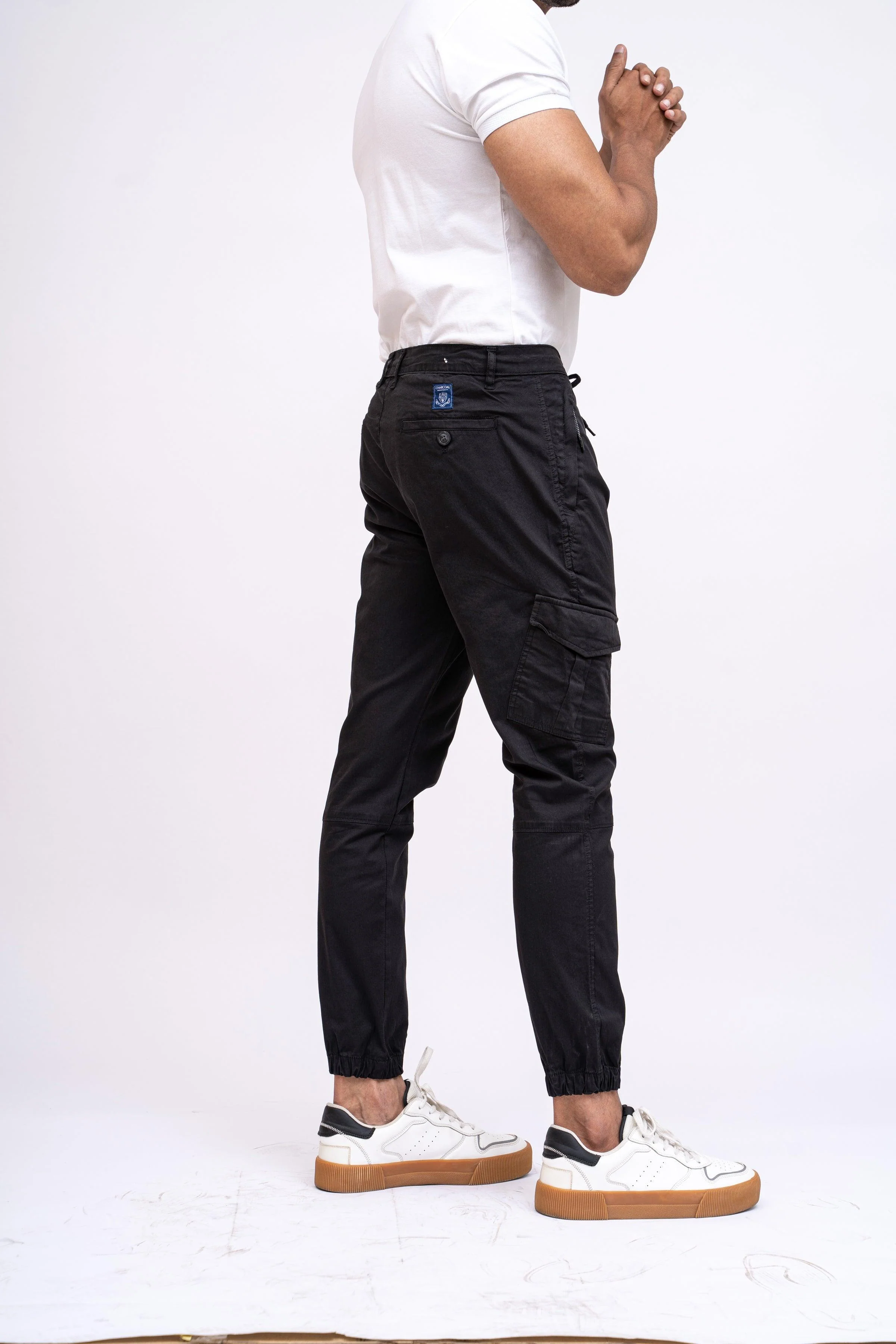 CASUAL JOGAR TROUSER JET BLACK - Image 4